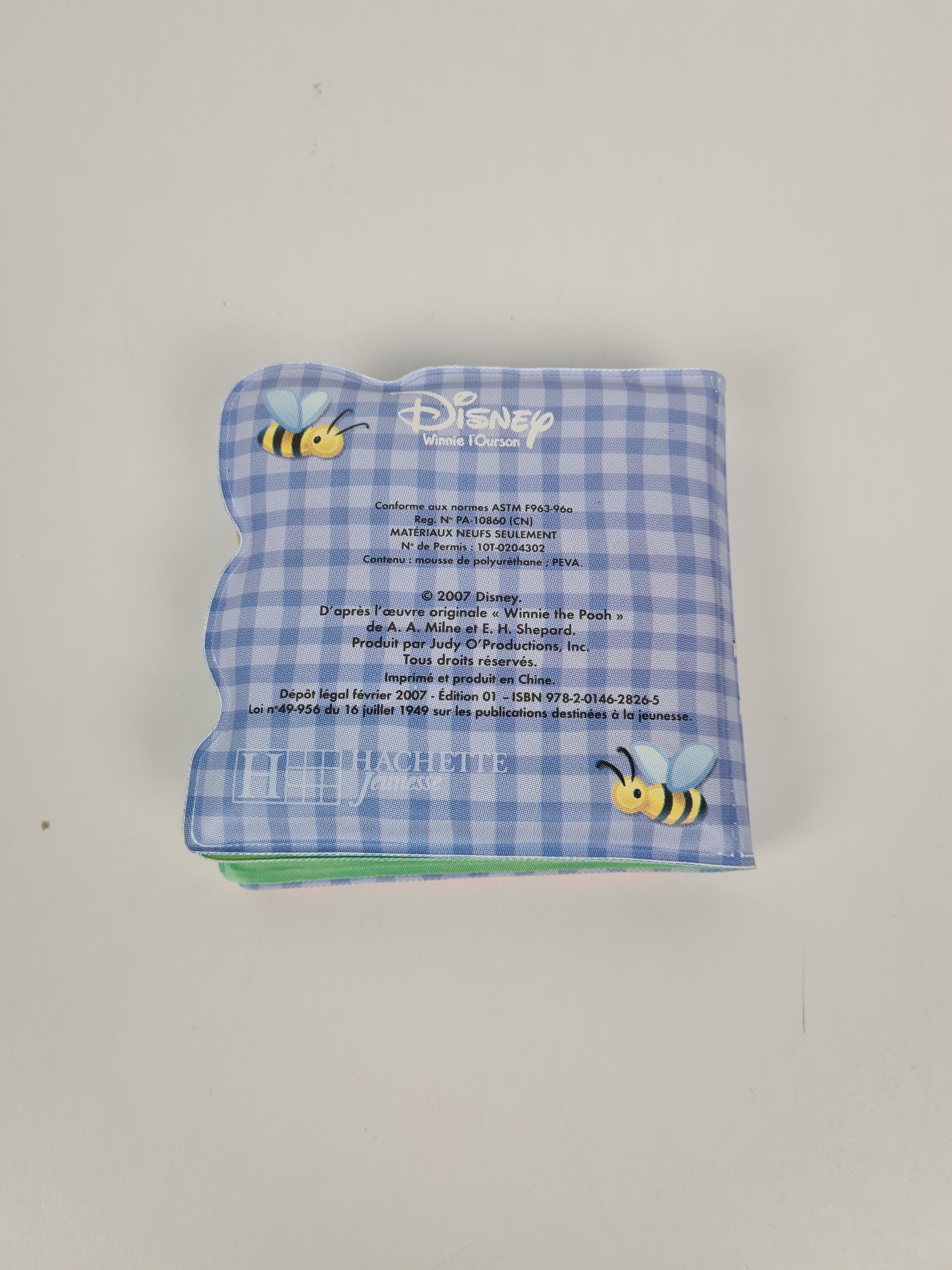 Livre d'éveil pour Bébé pour bain - Disney - Winnie - Hachette - Photo 3
