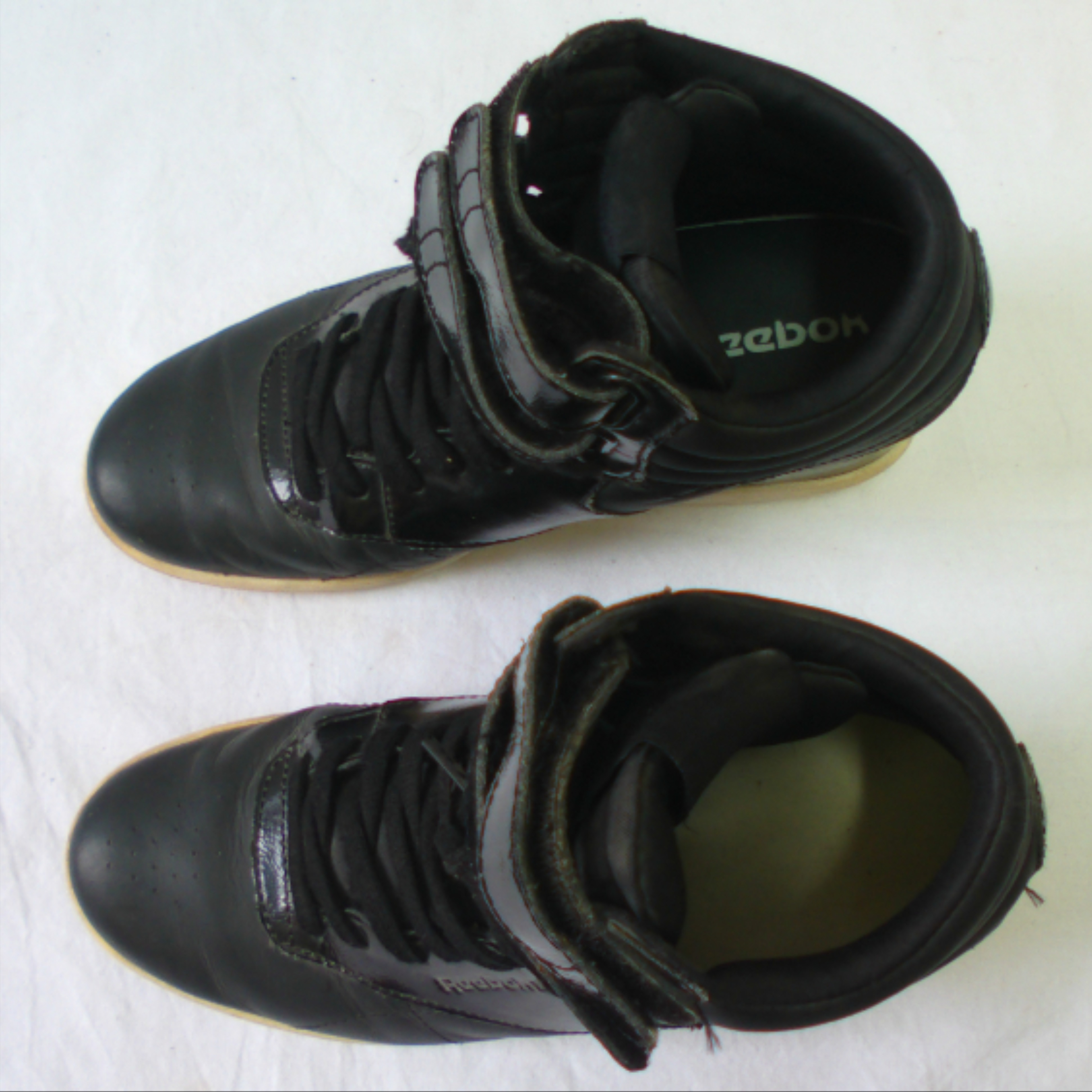 Paire de baskets REEBOK, noir, pointure 37 Bon état - Vue 4 - 