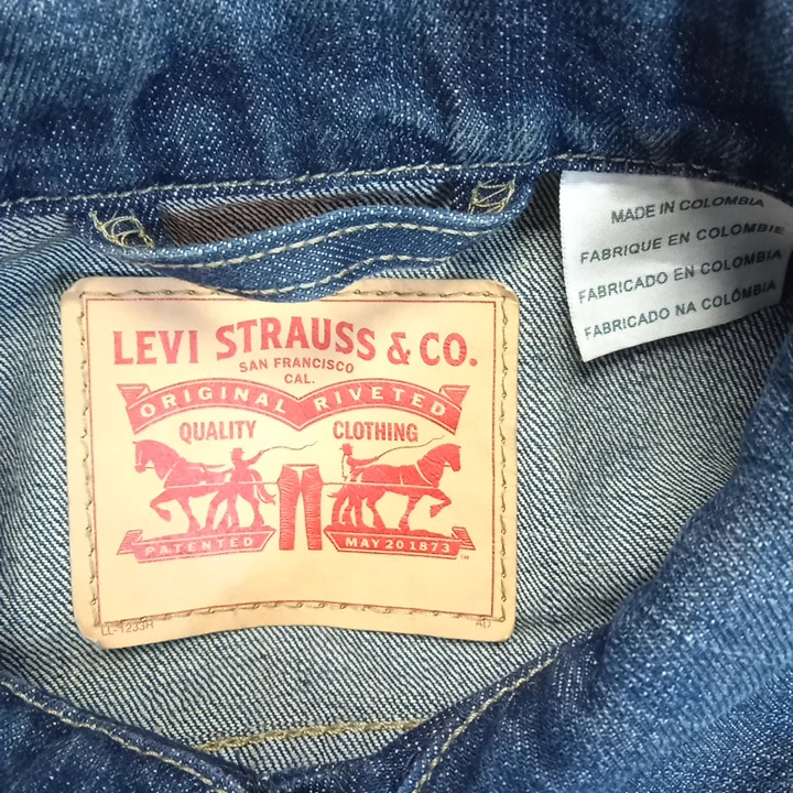 Veste en jeans vintage 