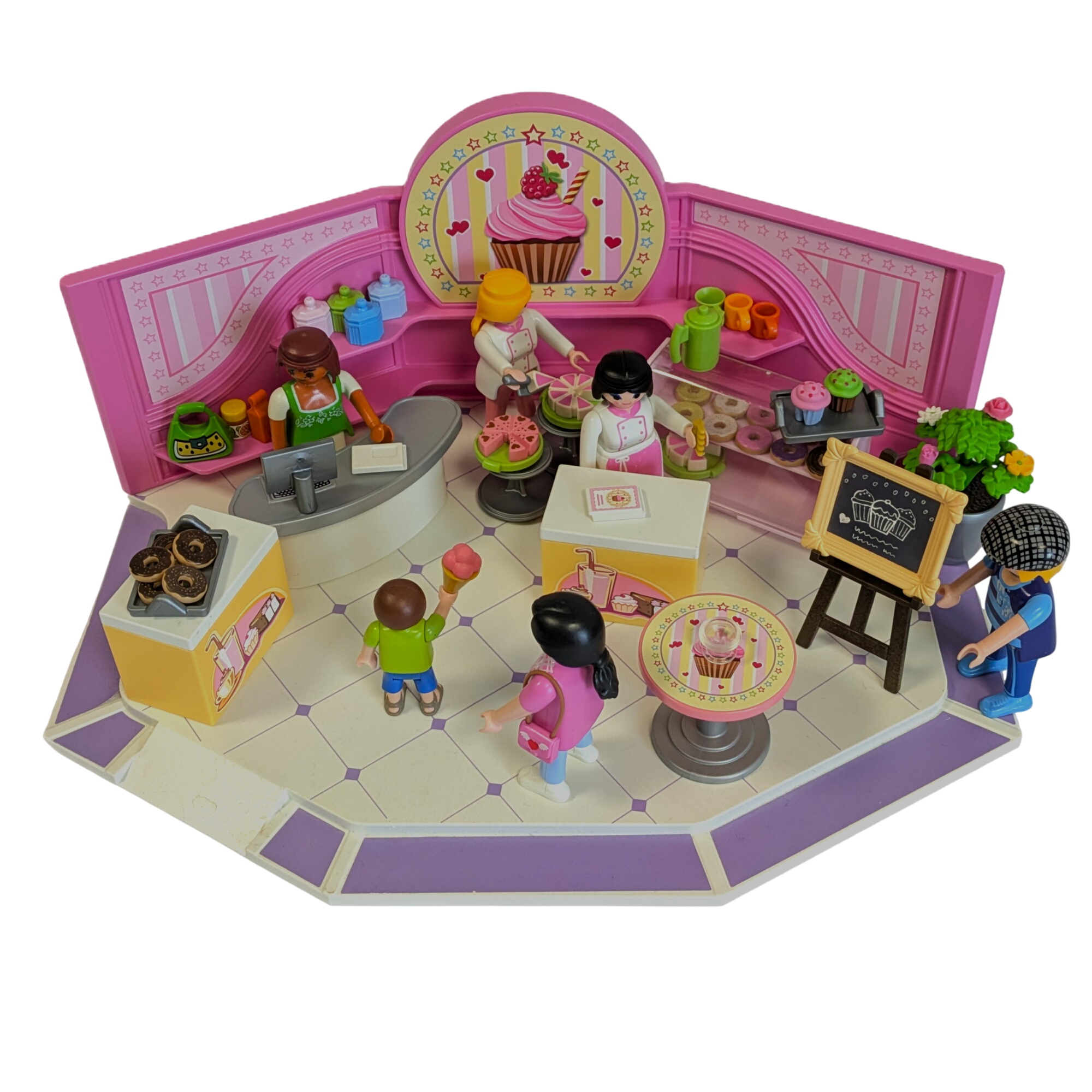 Playmobil 9080 Café Cupcake – Boulangerie avec accessoires.  -  reconditionné disponible sur Label Emmaüs