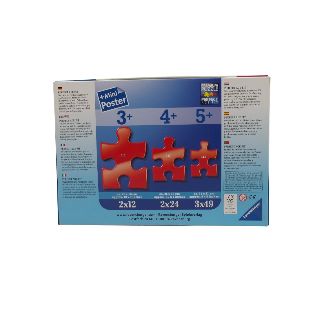 Puzzle - Disney Cars - 3 x 49 pièces- Édition 2013 Comme neuf - Vue 2 - 