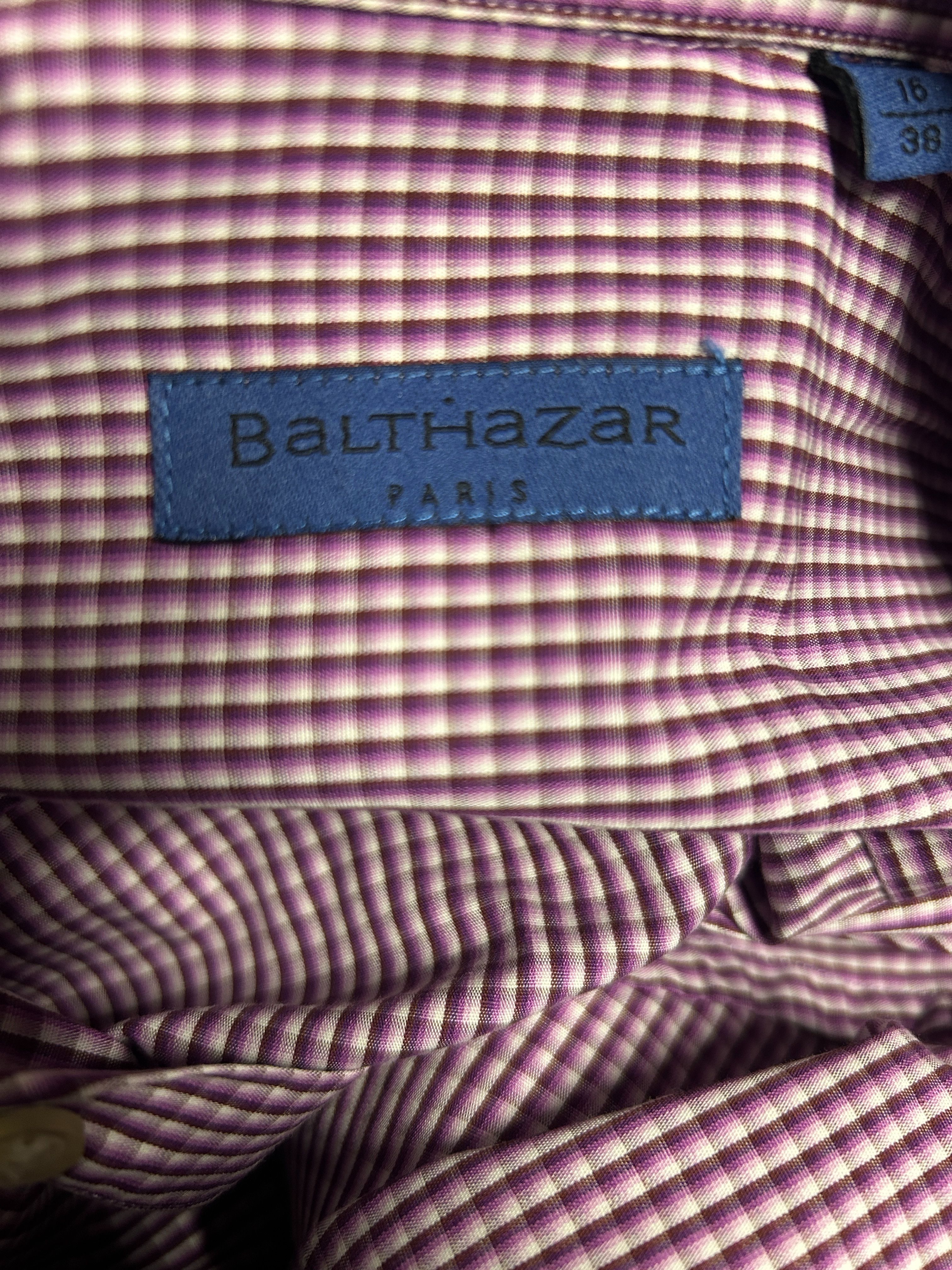 Chemise à rayure balthazar paris - Photo 4