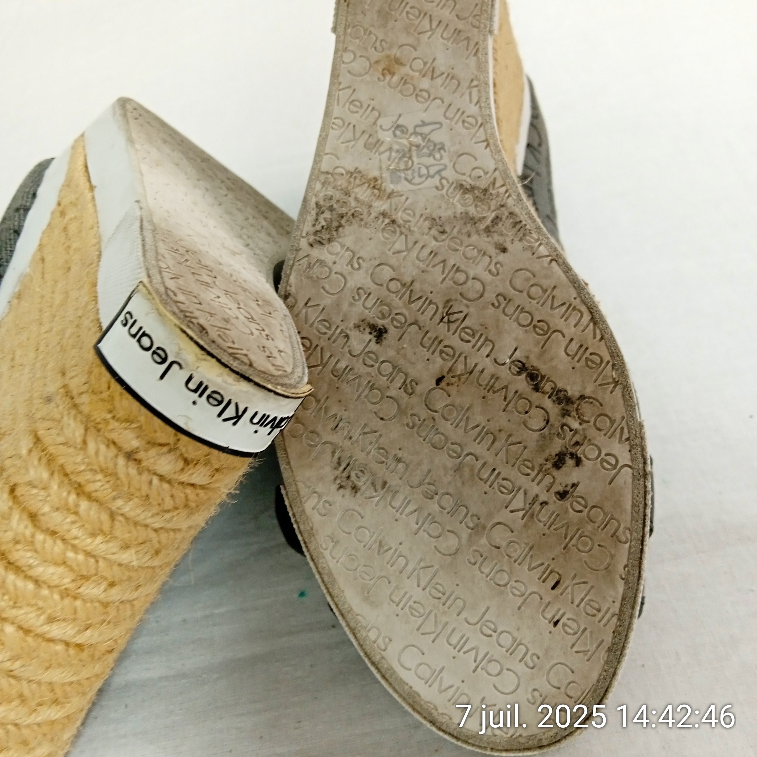 Chaussures compensées Calvin Klein Jeans P.38 - Photo 3