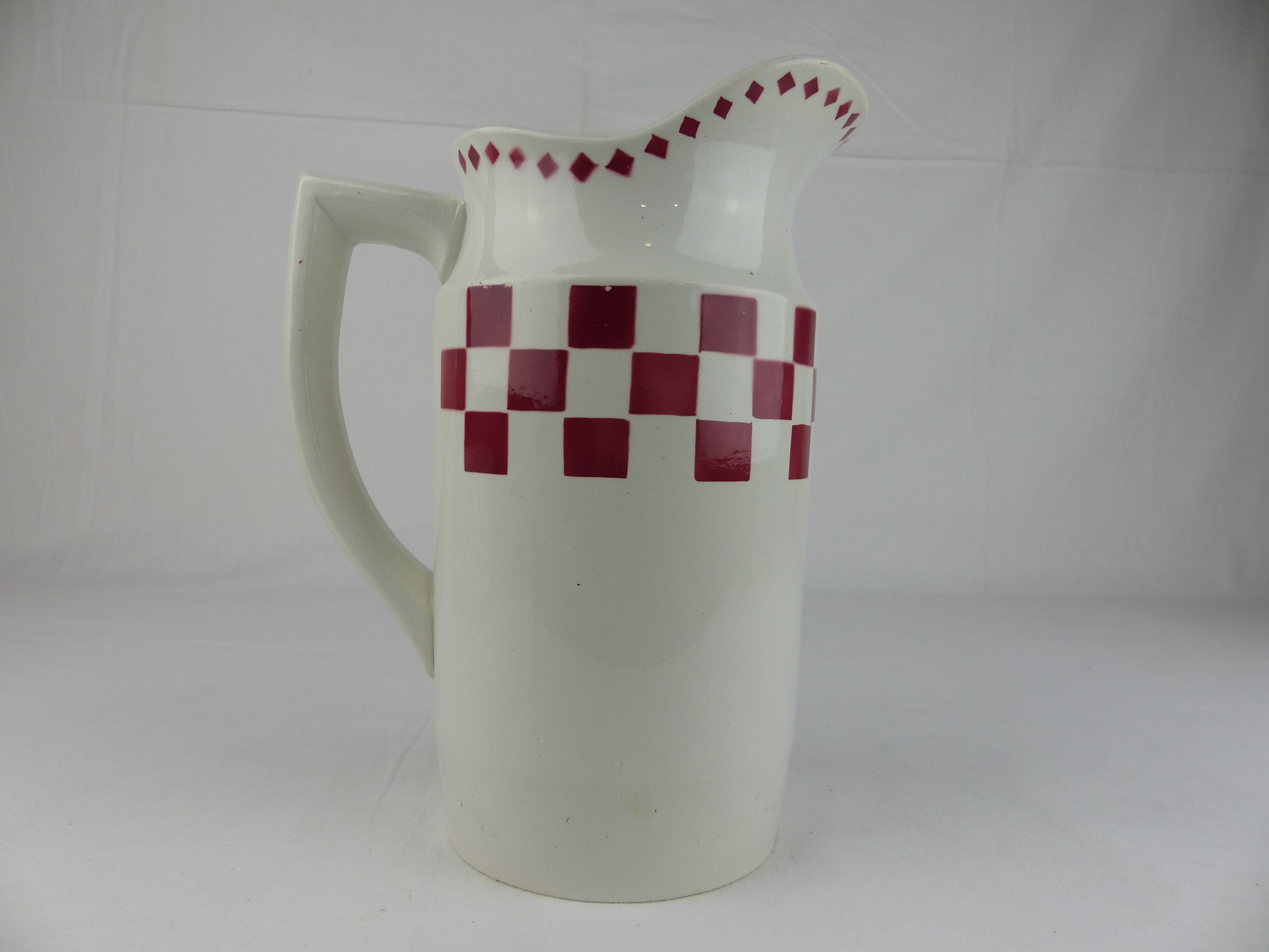 Nécessaire de toilette vintage, Porcelaine opaque, L'Amandinoise Saint Amand - Bon état - Photo 6