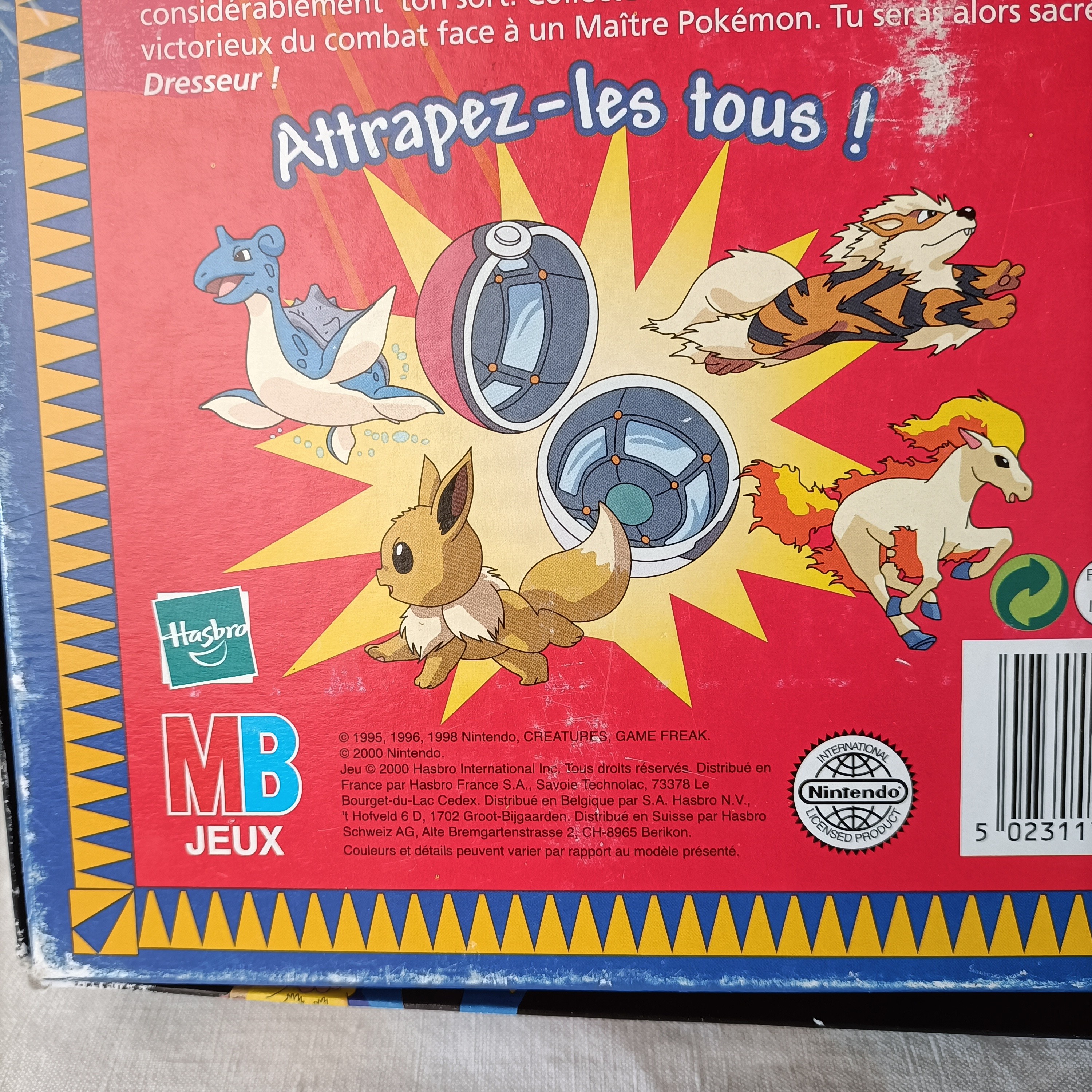 Jeu de société Pokémon Maître dresseur - MB jeux, 2000 Nintendo Bon état - Vue 18 - 