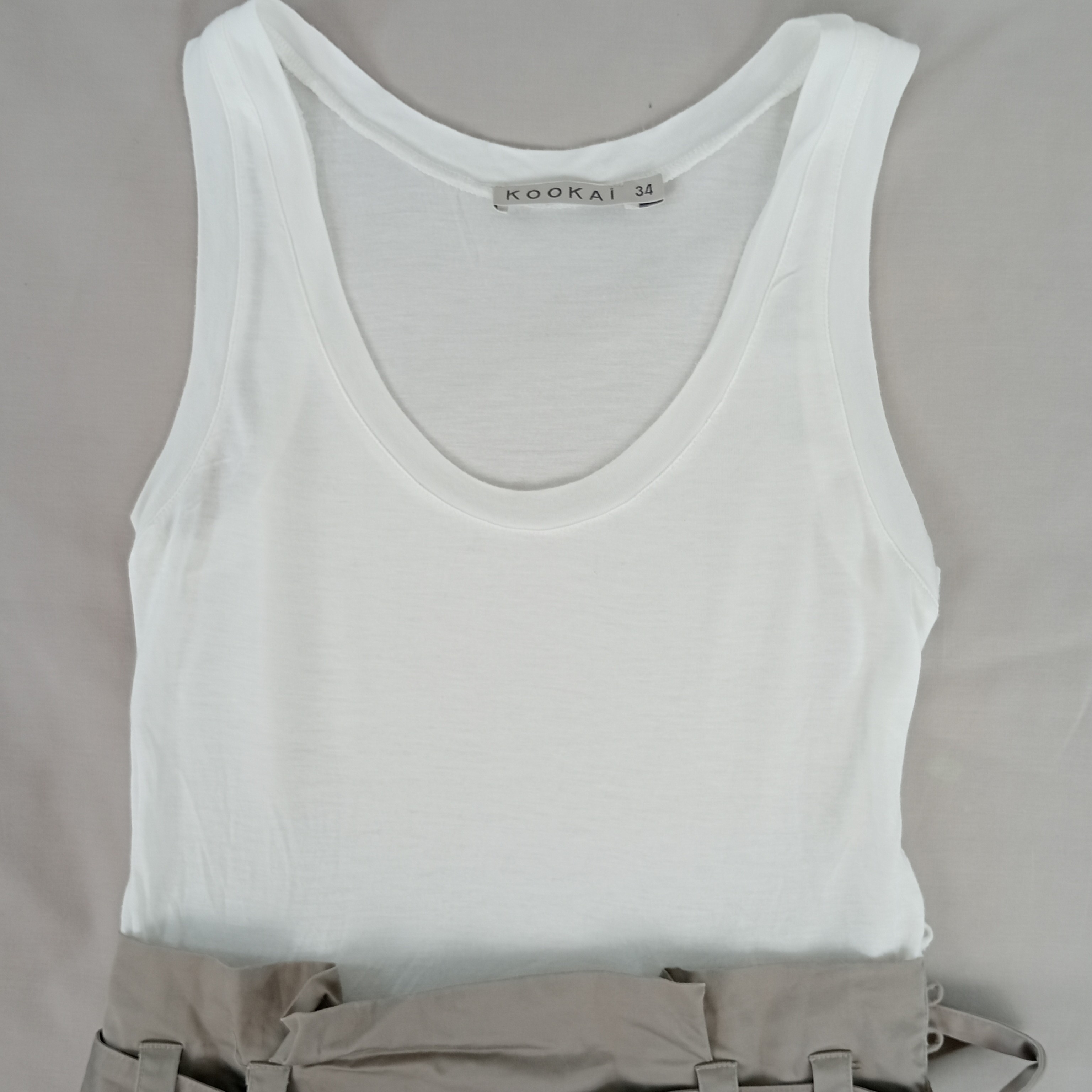 Robe femme ou fille de la marque Kookaï de couleur taupe taille XS (34) - Photo 2