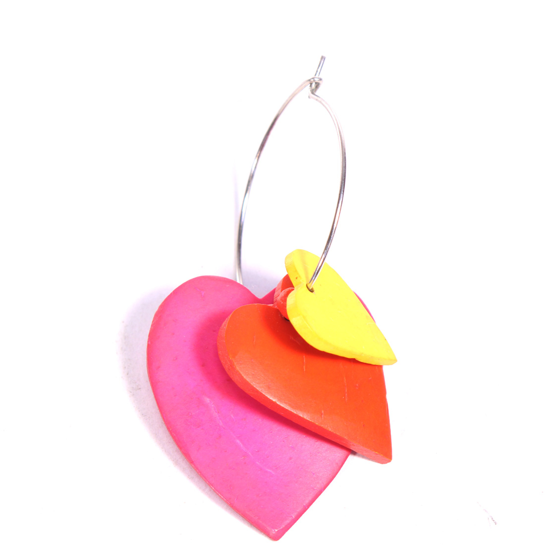 Voir photo 6 de Six paires de boucles d'oreille Six paires de boucles d'oreille Bon état - Vue 6 -