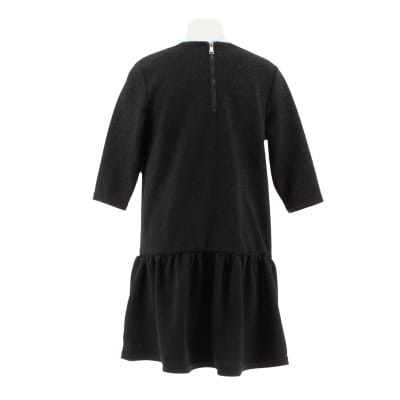 Robe noire avec fibre métallique - fille - Kiabi - taille 10 ans - Photo 1