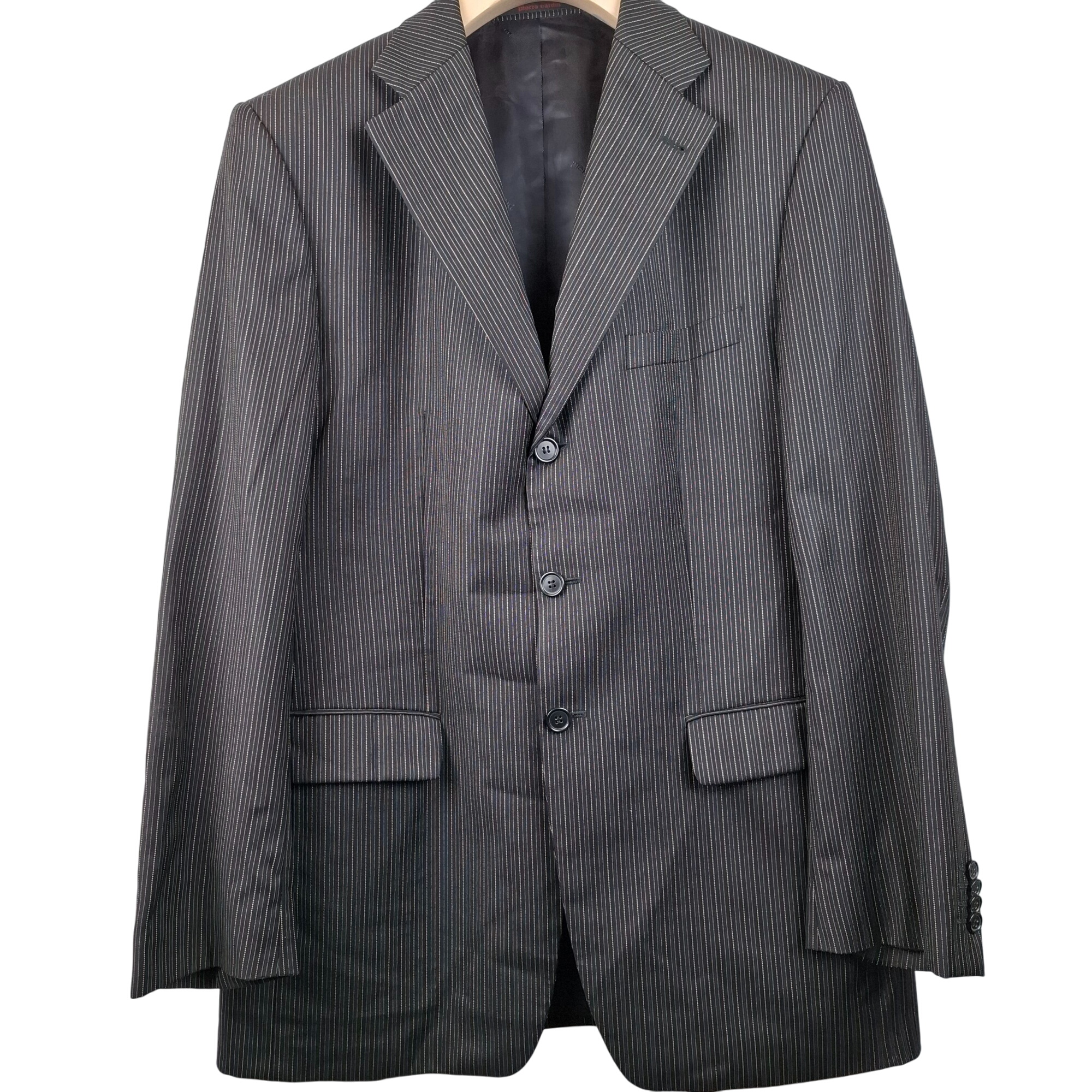 Pierre Cardin - Veste de costume à rayure verticale - Taille 46 - Photo 0