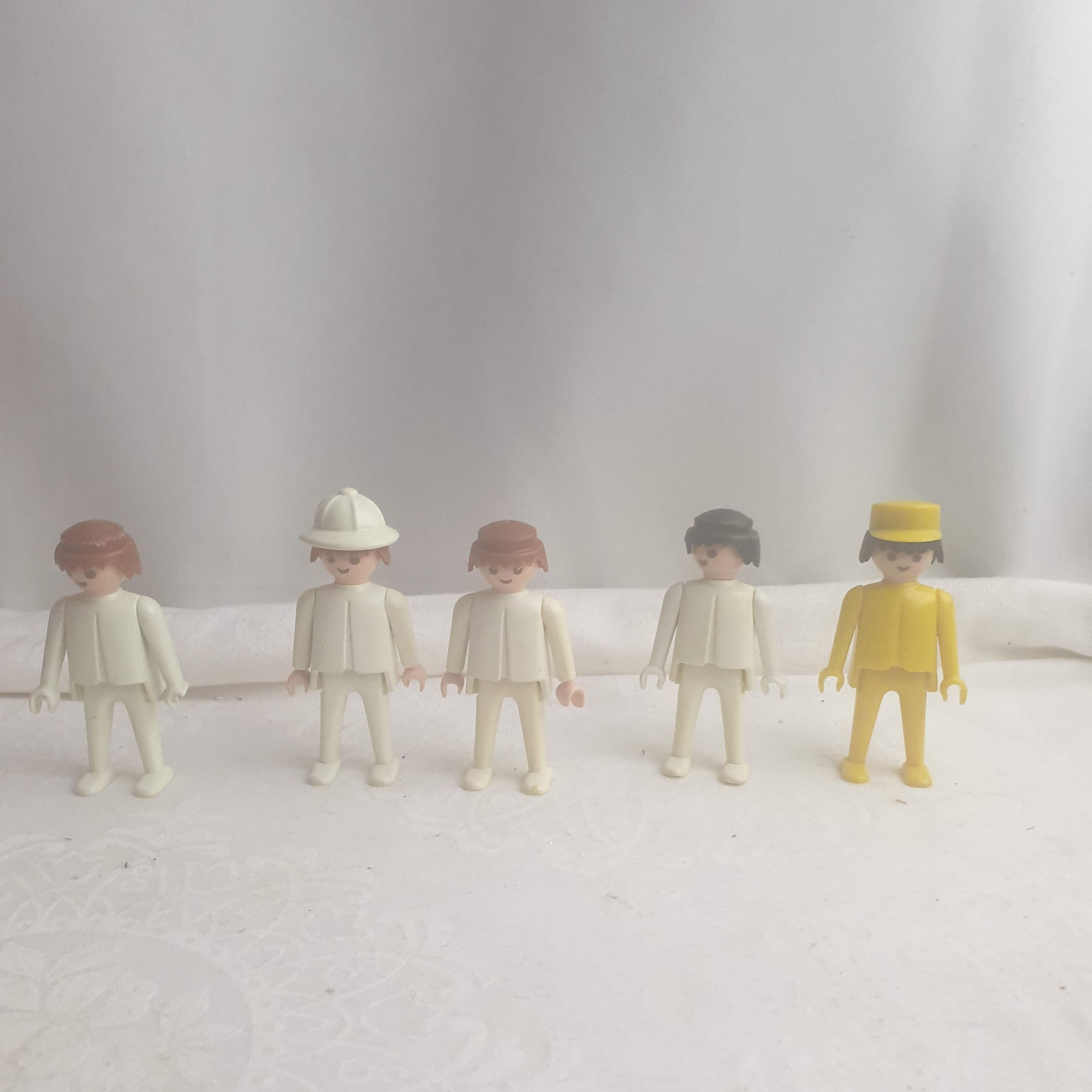 Lot de 15figurines vintage Playmobil Geobra 1974 - Bon état - Photo 2