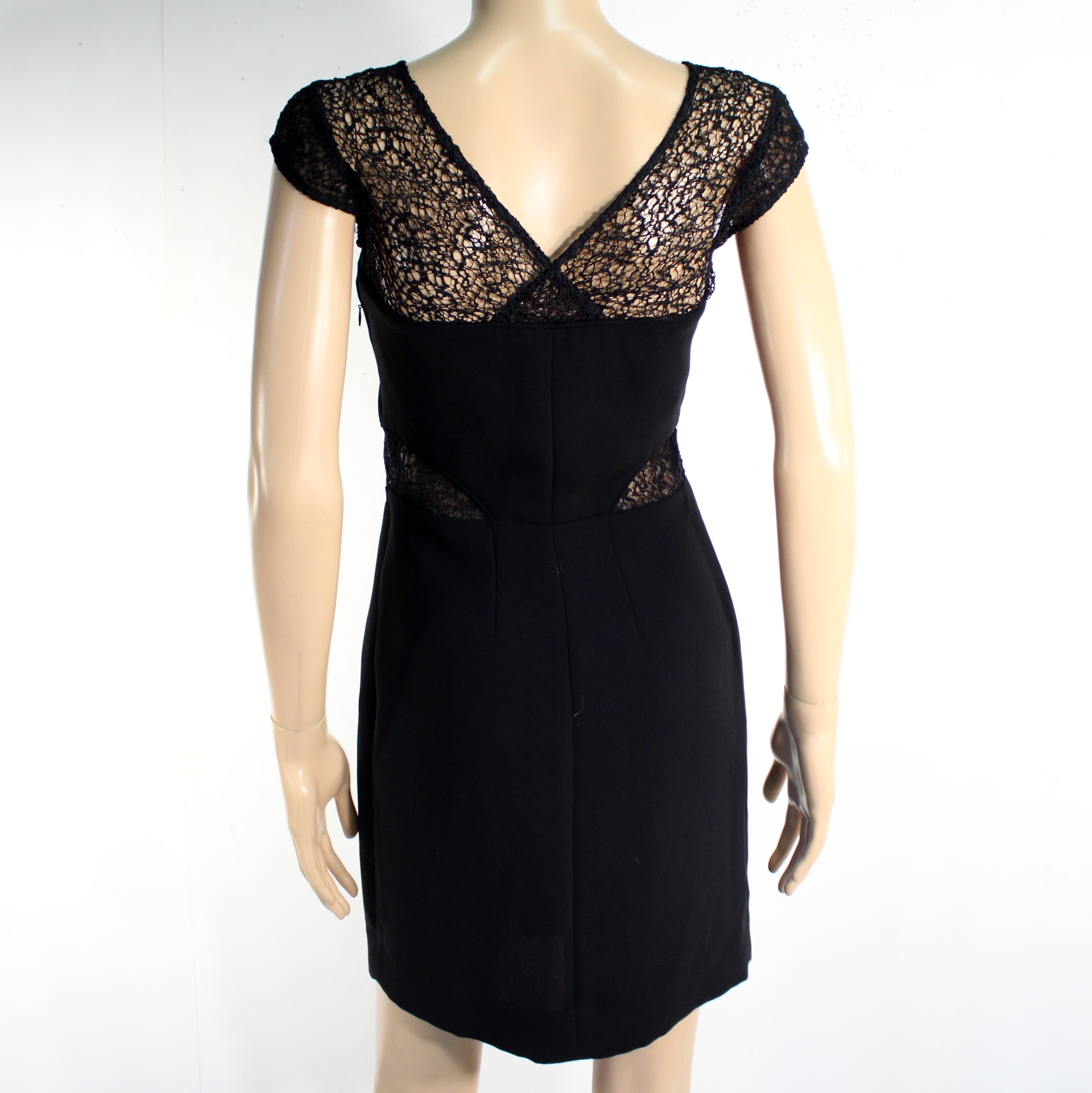 Robe Noire & Dentelle THE KOOPLES Taille S Bon état - Vue 2 - 