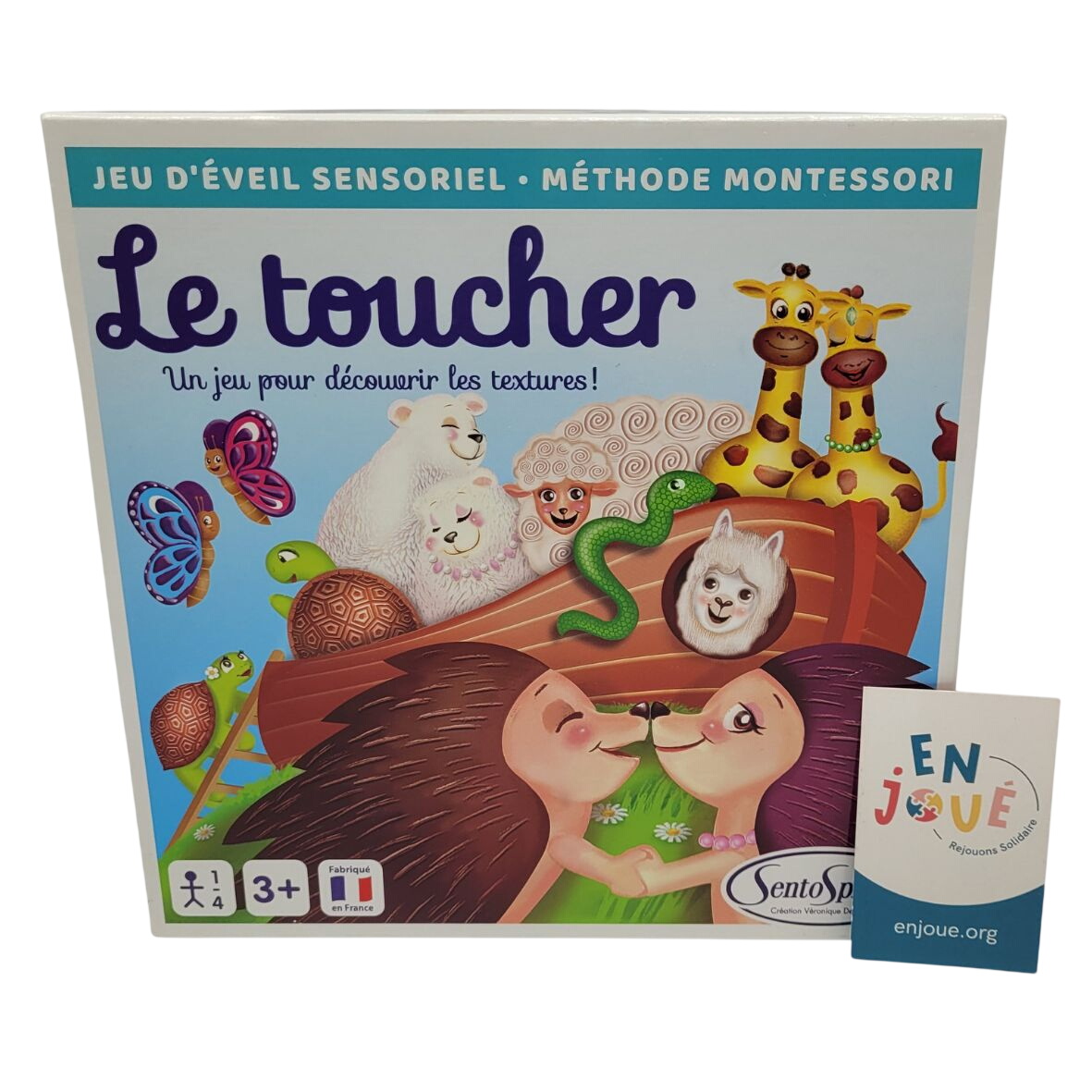 Jeu d'éveil - Le toucher - SentoSphère - À partir de 3 ans.  -  reconditionné disponible sur Label Emmaüs