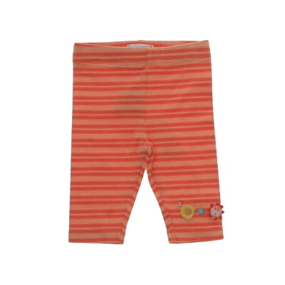 Legging orange à rayures - Fille - La Compagnie Des Petits - Taille 3 mois - Photo 0