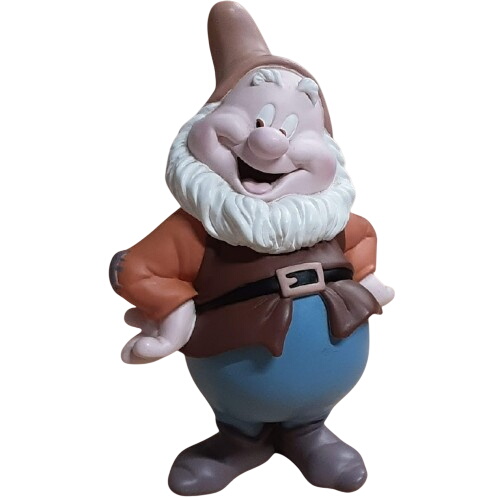 Statuette en résine du nain "Joyeux" de Blanche-Neige et les 7 Nains - Démons & Merveilles/Disney Bon état -  reconditionné disponible sur Label Emmaüs
