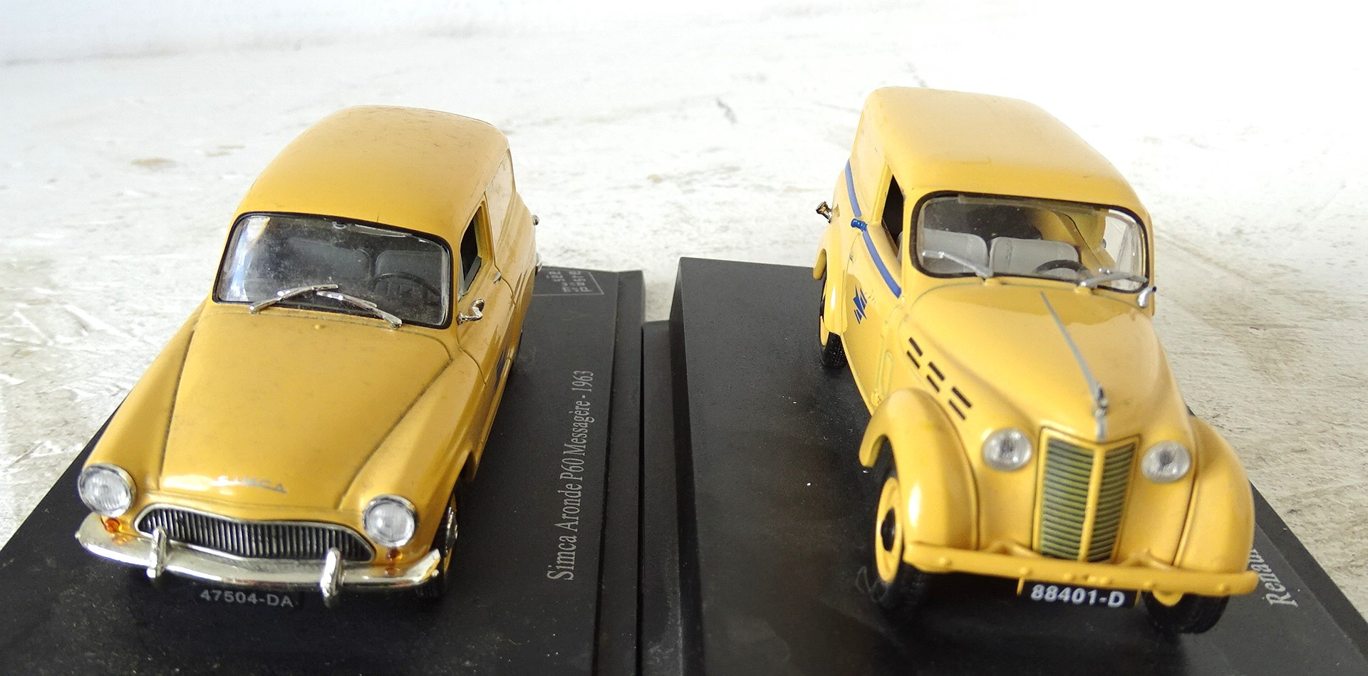 Lot de 5 voitures miniatures 1/43, 1963 - Musée de la Poste Très bon état - Vue 7 - 