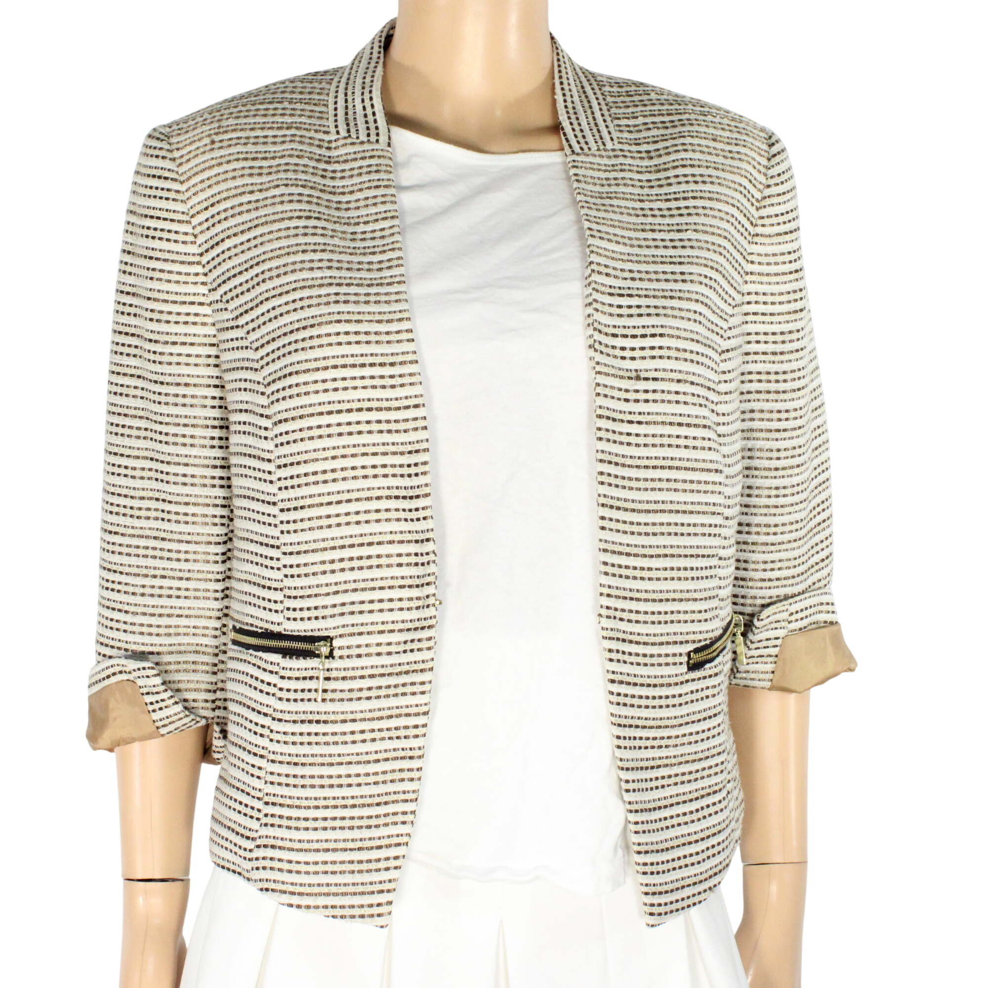 Veste & Marron Taille 44 - H&M - Modalova