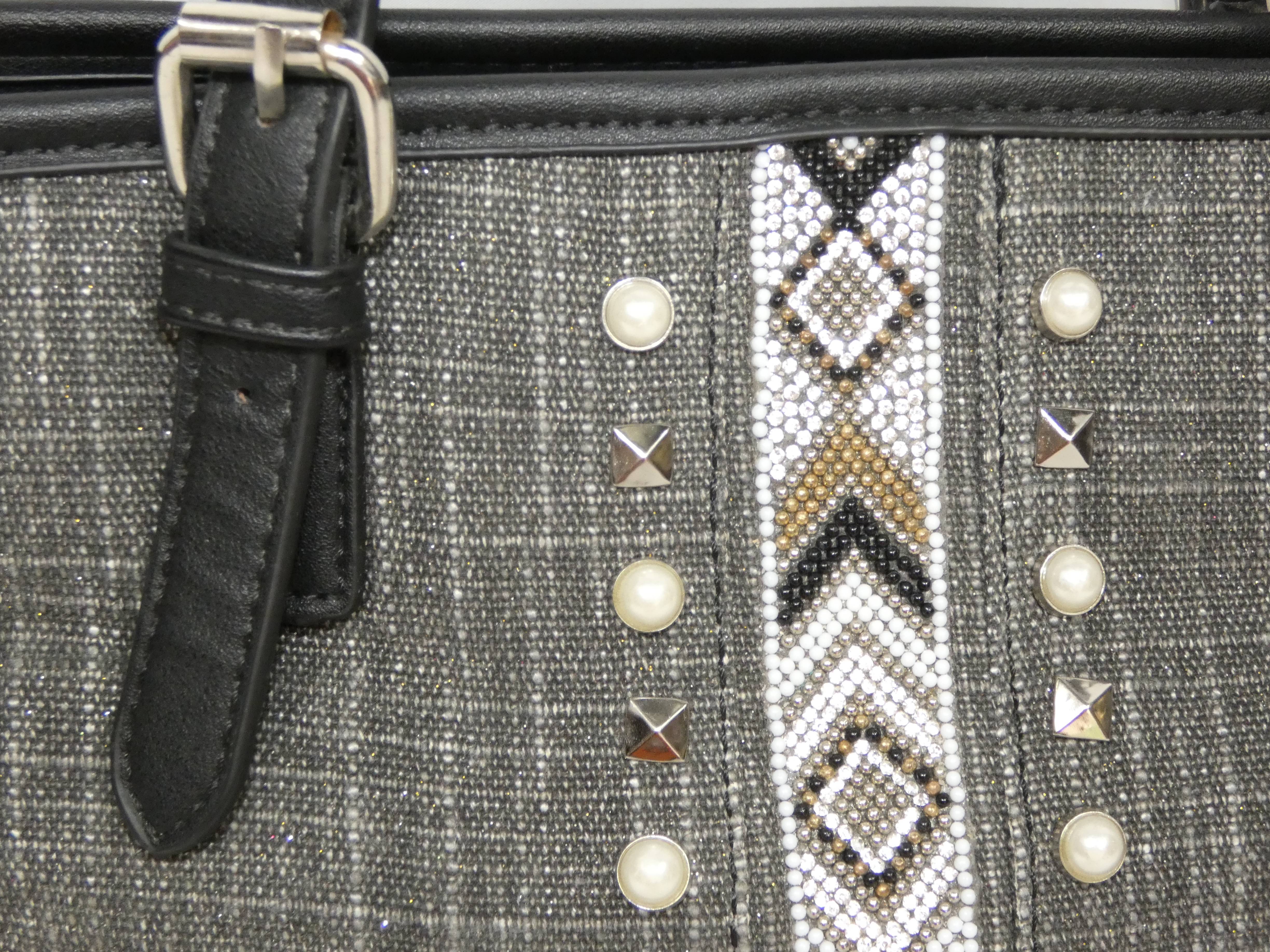 Sac à main en tissu DAVID JONES Paris - Photo 3