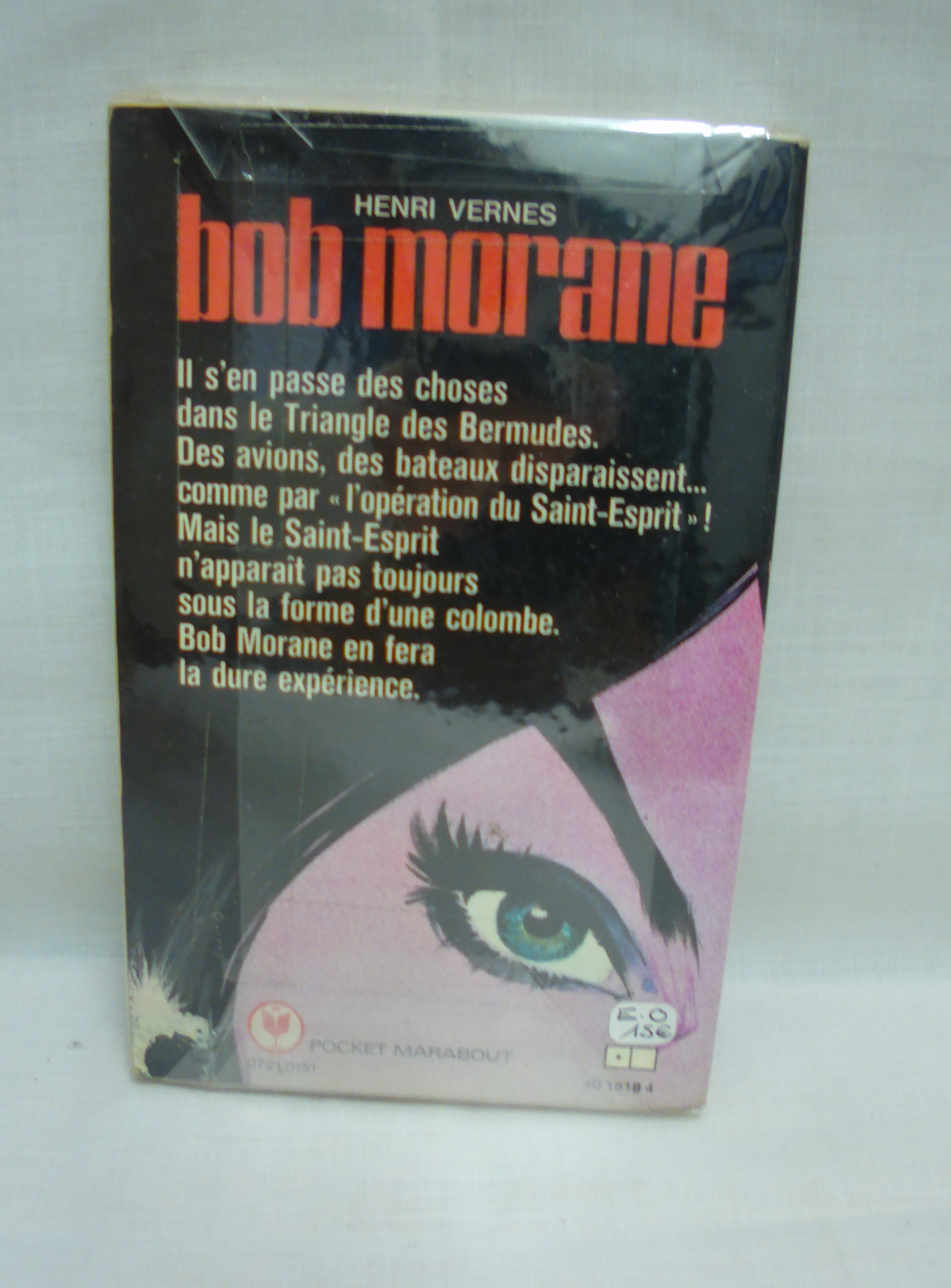 Livre Bob Morane, Dans le triangle des Bermudes de Henri Vernes, 1977, Sous plastique - Photo 1