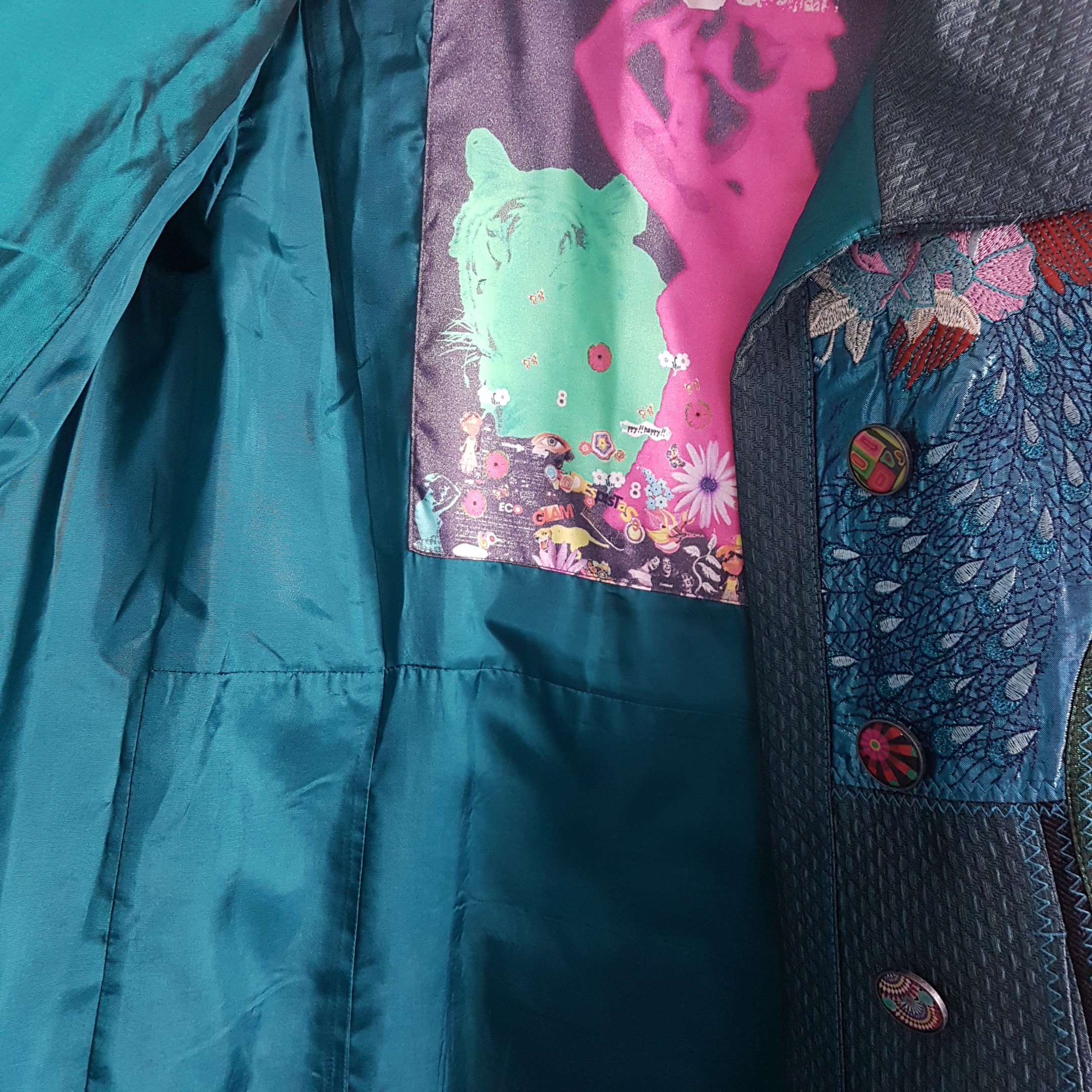 Manteau Desigual T 38 parfait état  - Vue 3 - 