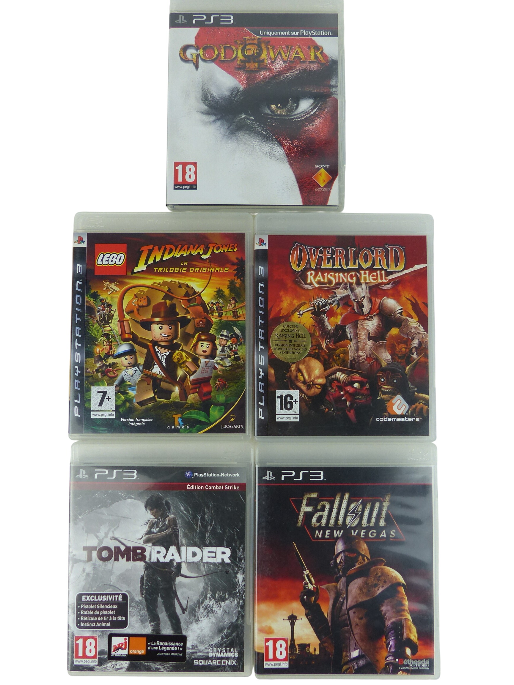 Lot de 5 Jeux Aventure, Action et RPG PS3 État correct -  reconditionné disponible sur Label Emmaüs