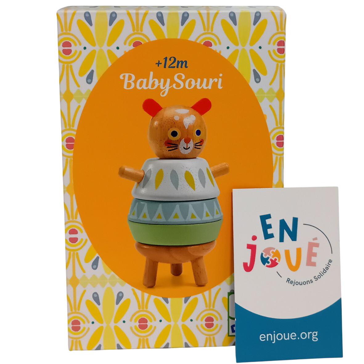 Acheter Jeu en bois - Baby Souri Un jeu d’empilage en bois pour reproduire une souris avec les 5 pièces superposées. - Djeco - Des 12 mois. Comme neuf - 12,00 € Jeu en bois - Baby Souri Un jeu d’empilage en bois pour reproduire une souris avec les 5 pièces superposées. - Djeco - Des 12 mois. Comme neuf - reconditionné disponible sur Label Emmaüs