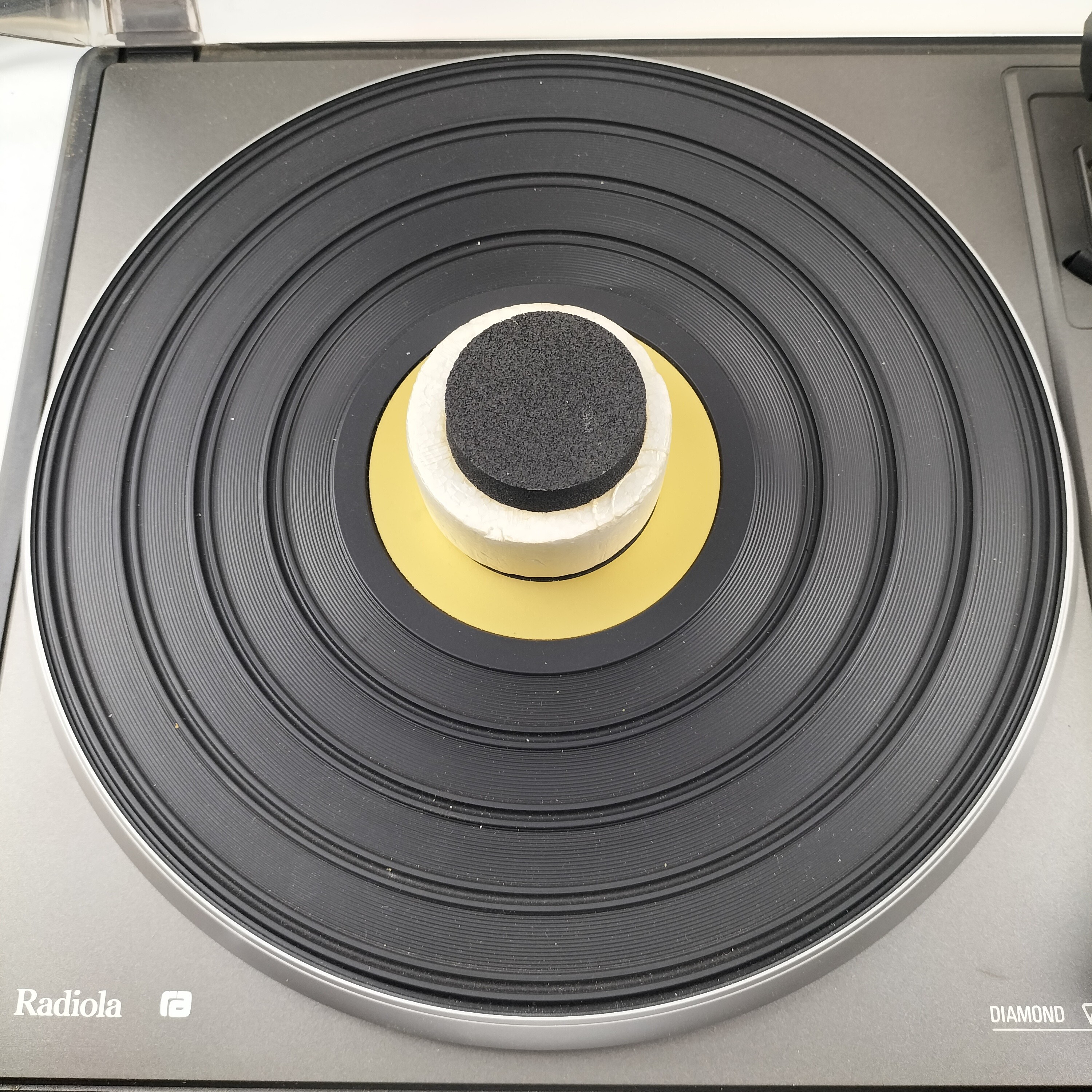 Platine Vinyle Radiola 410 1970 avec ses deux Enceintes - Bon état - Photo 4