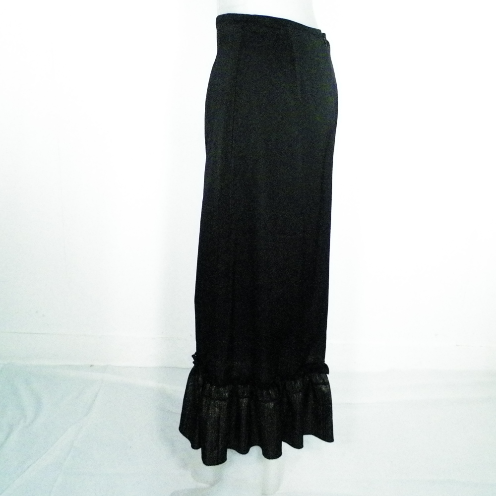 Jupe Femme Noire DEVERNOIS Taille Estimée 34.  - Vue 3 - 