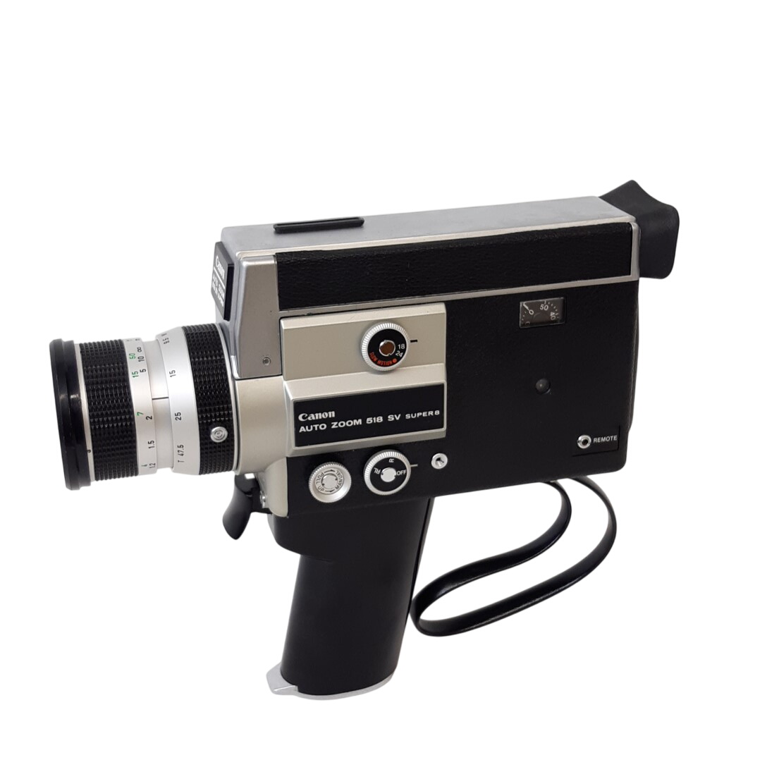 Appareil photo camera vintage canon auto zoom 518 sv super 8 - Photo 0