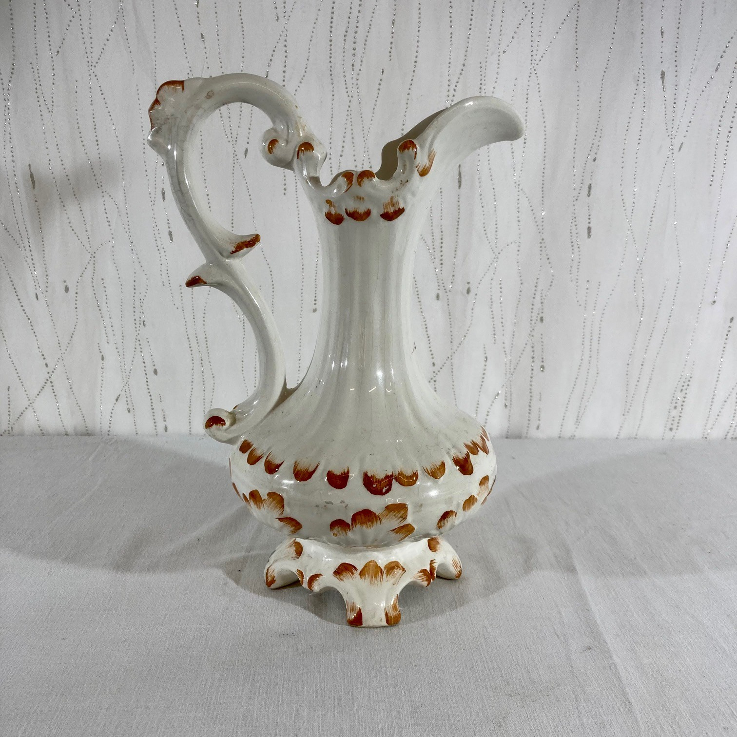 Cruche en faïence Italienne BASSANO - Très bon état - Photo 2