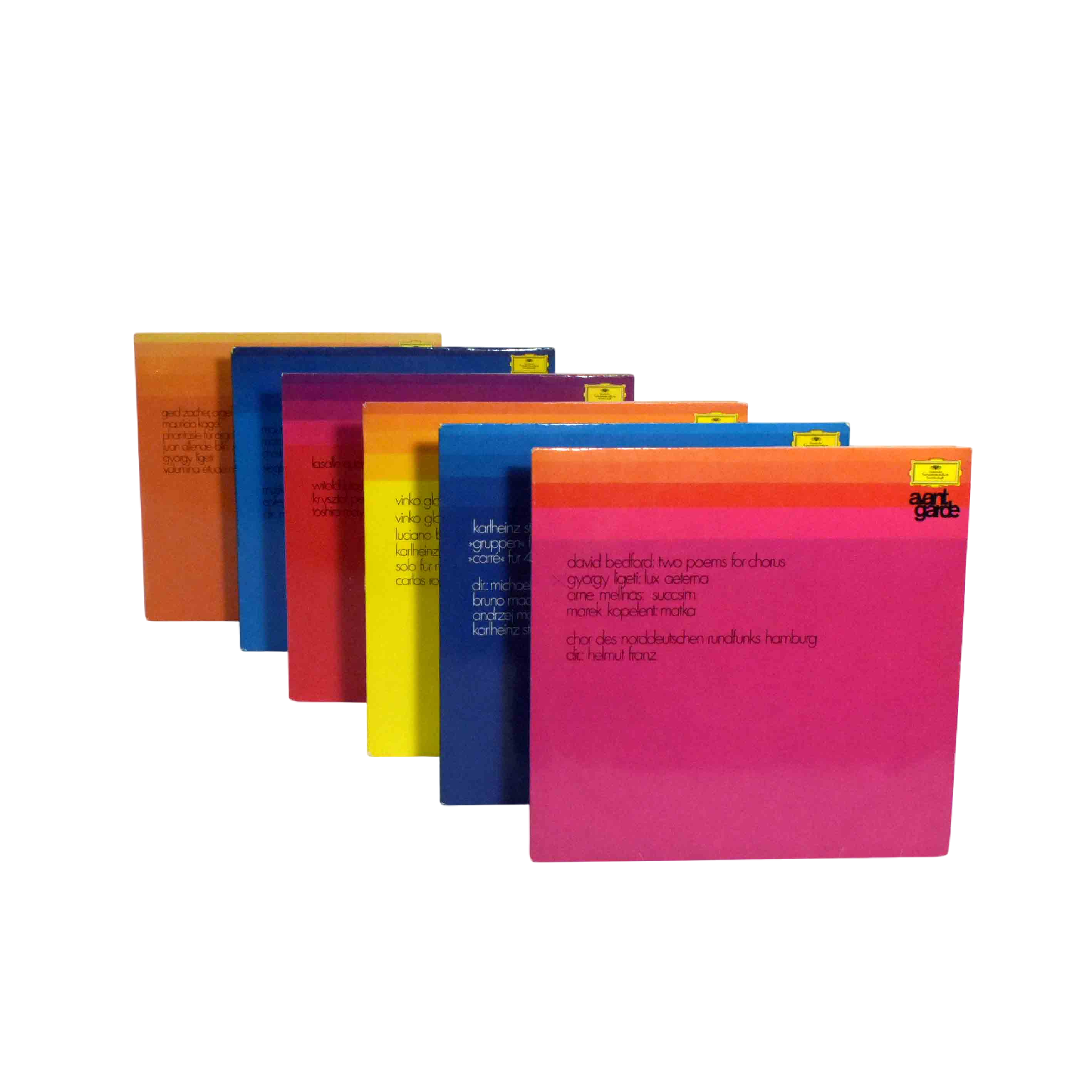 Deutsche Grammophon™ Avant Garde - 6 Vinyles LP Bon état -  reconditionné disponible sur Label Emmaüs
