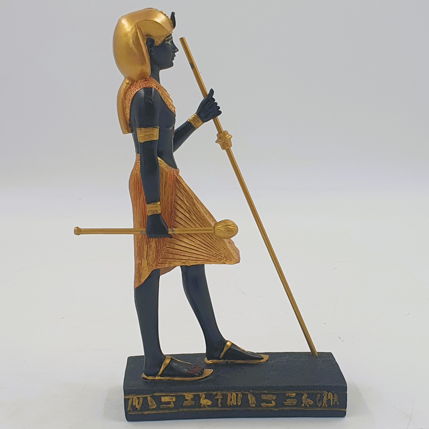 Statuette de pharaon en résine - Photo 3
