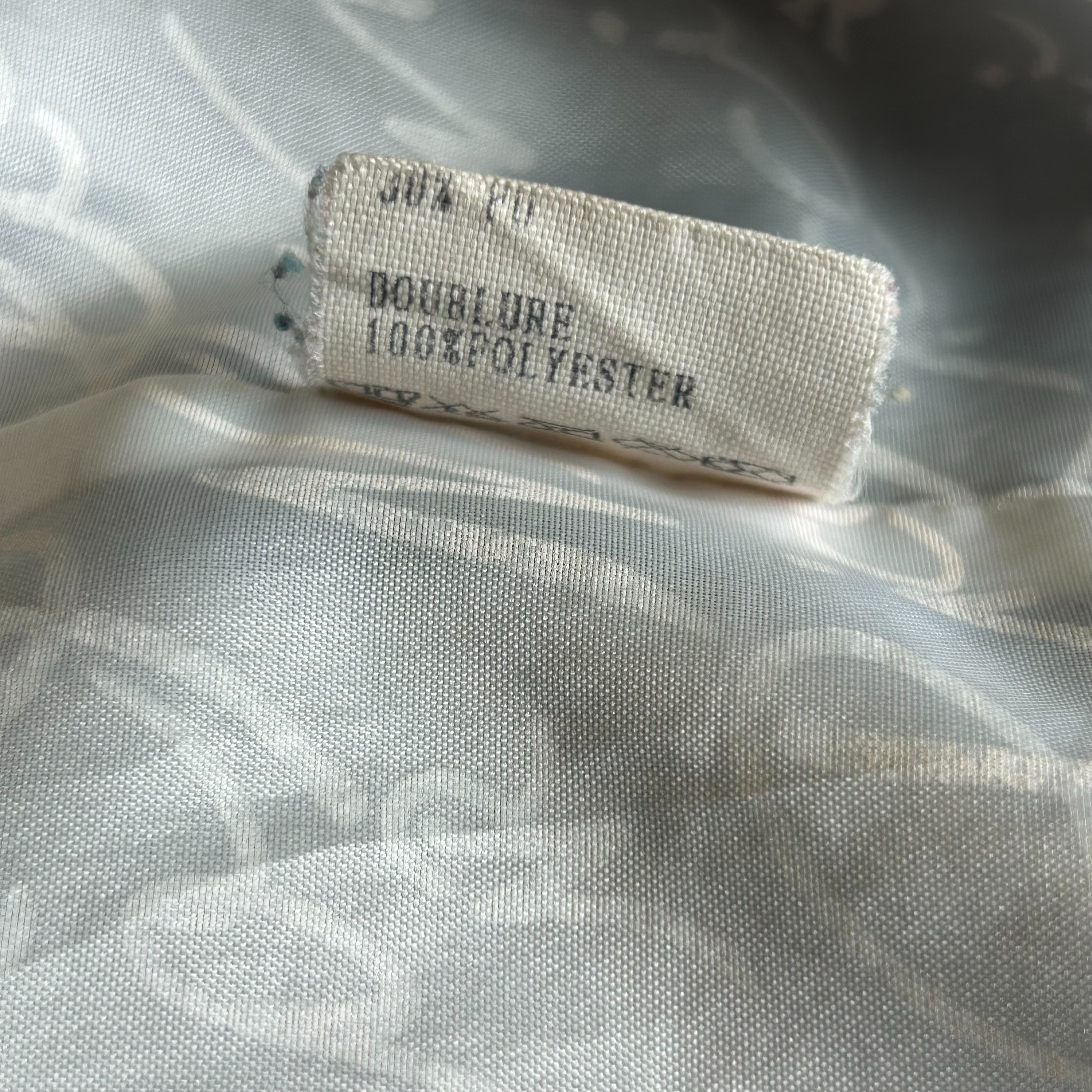Nina Ricci évolution - Veste en polyester bleue marine - Taille 40 - Photo 6