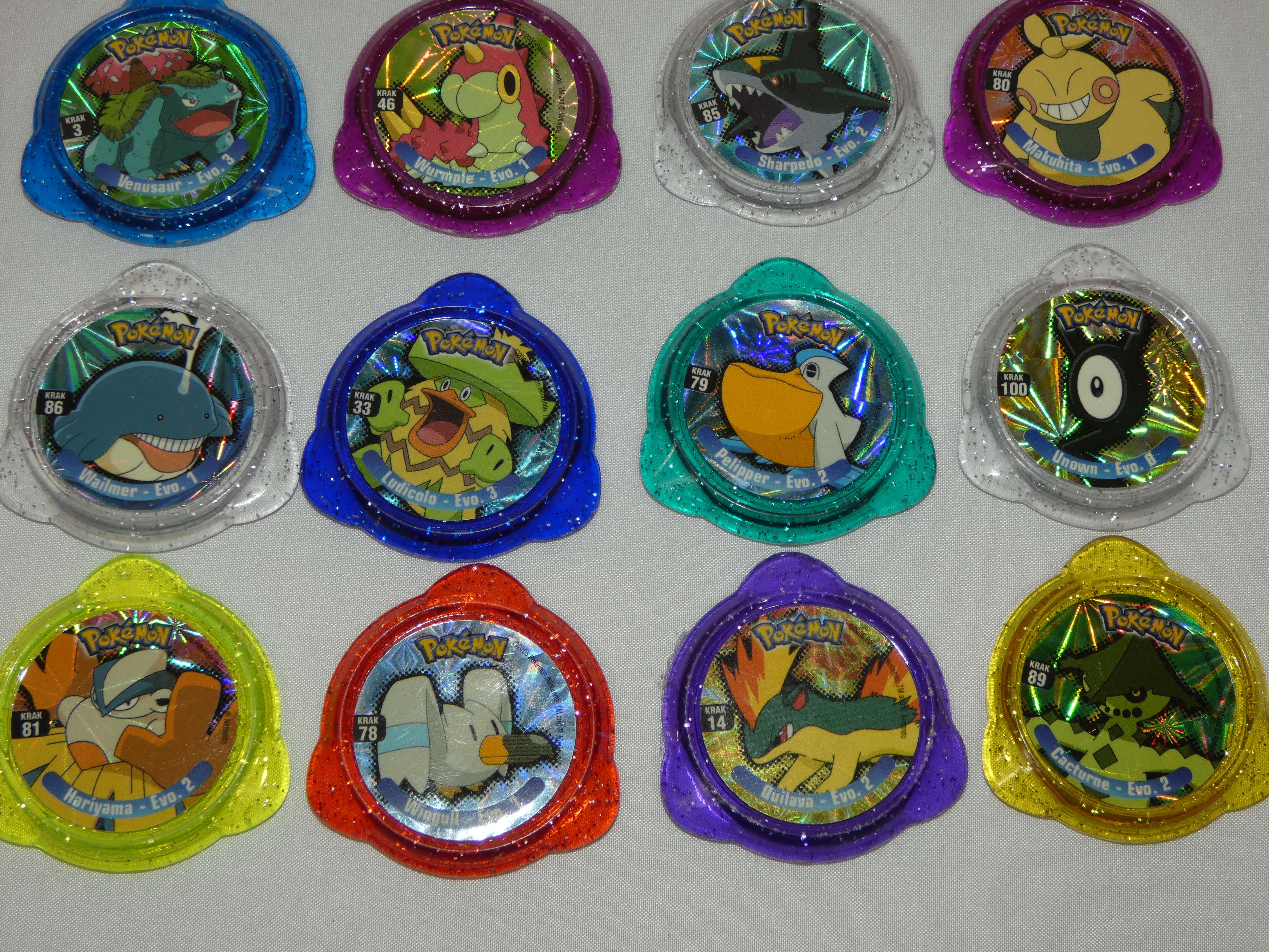 Lot de 60 KRAKS Pokémons de chez Panini Très bon état - Vue 4 - 