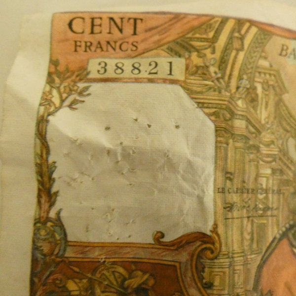 Voir photo 4 de Lot de 3 billets 100 Francs Corneille (1971-1973-1974) Lot de 3 billets 100 Francs Corneille (1971-1973-1974) Bon état - Vue 4 -