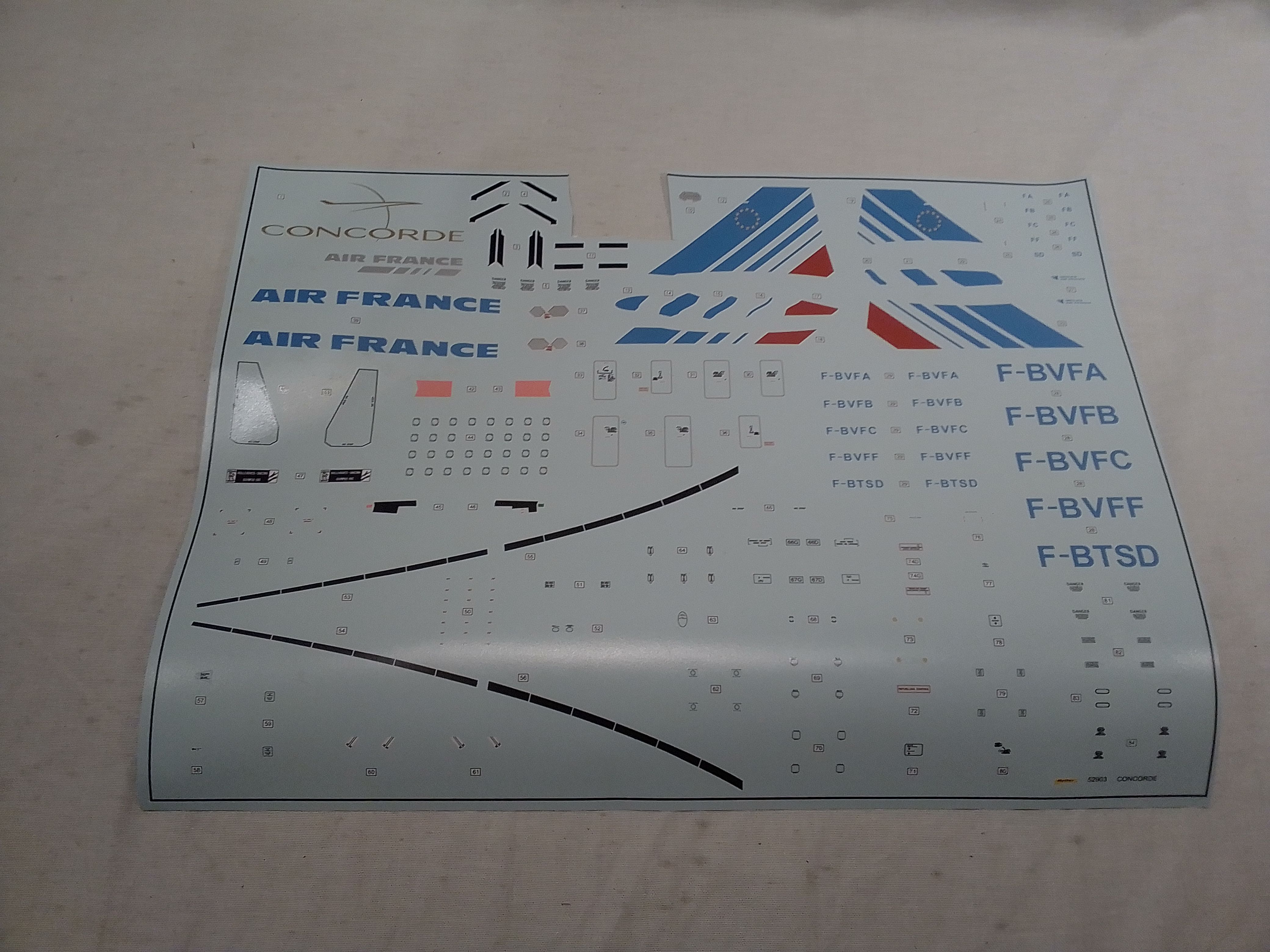 Maquette avion Concorde État correct - Vue 5 - 