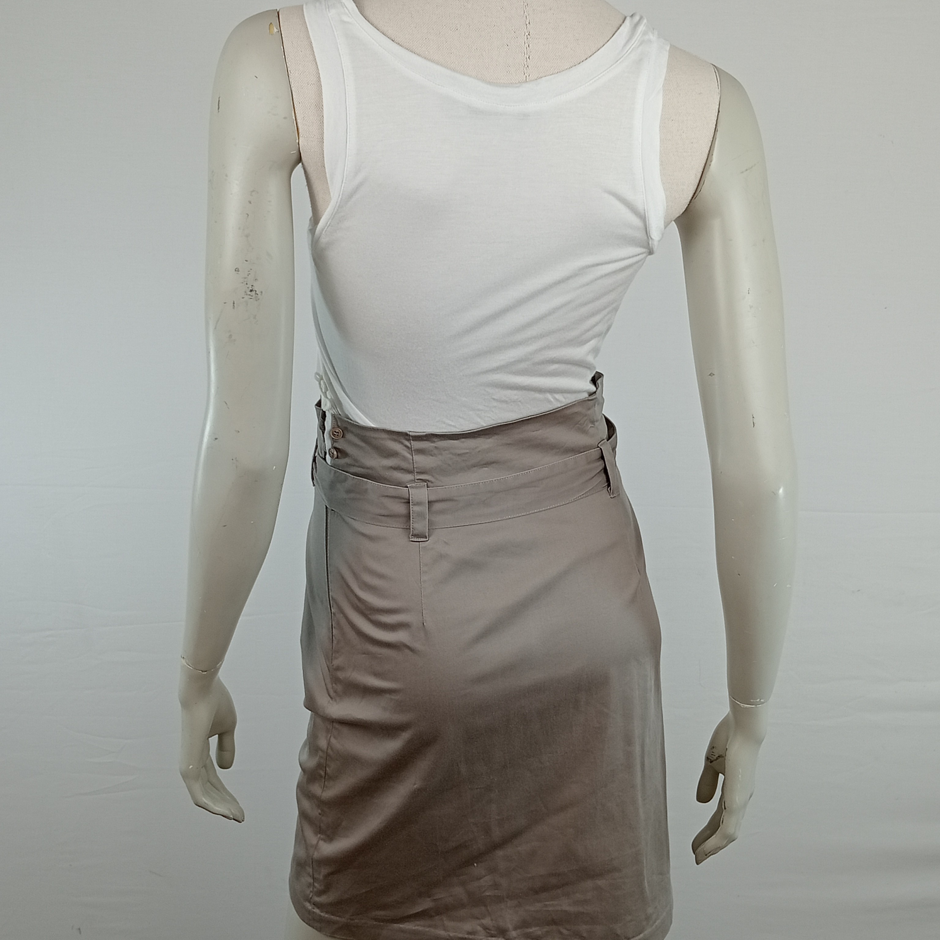 Robe femme ou fille de la marque Kookaï de couleur taupe taille XS (34) - Photo 1
