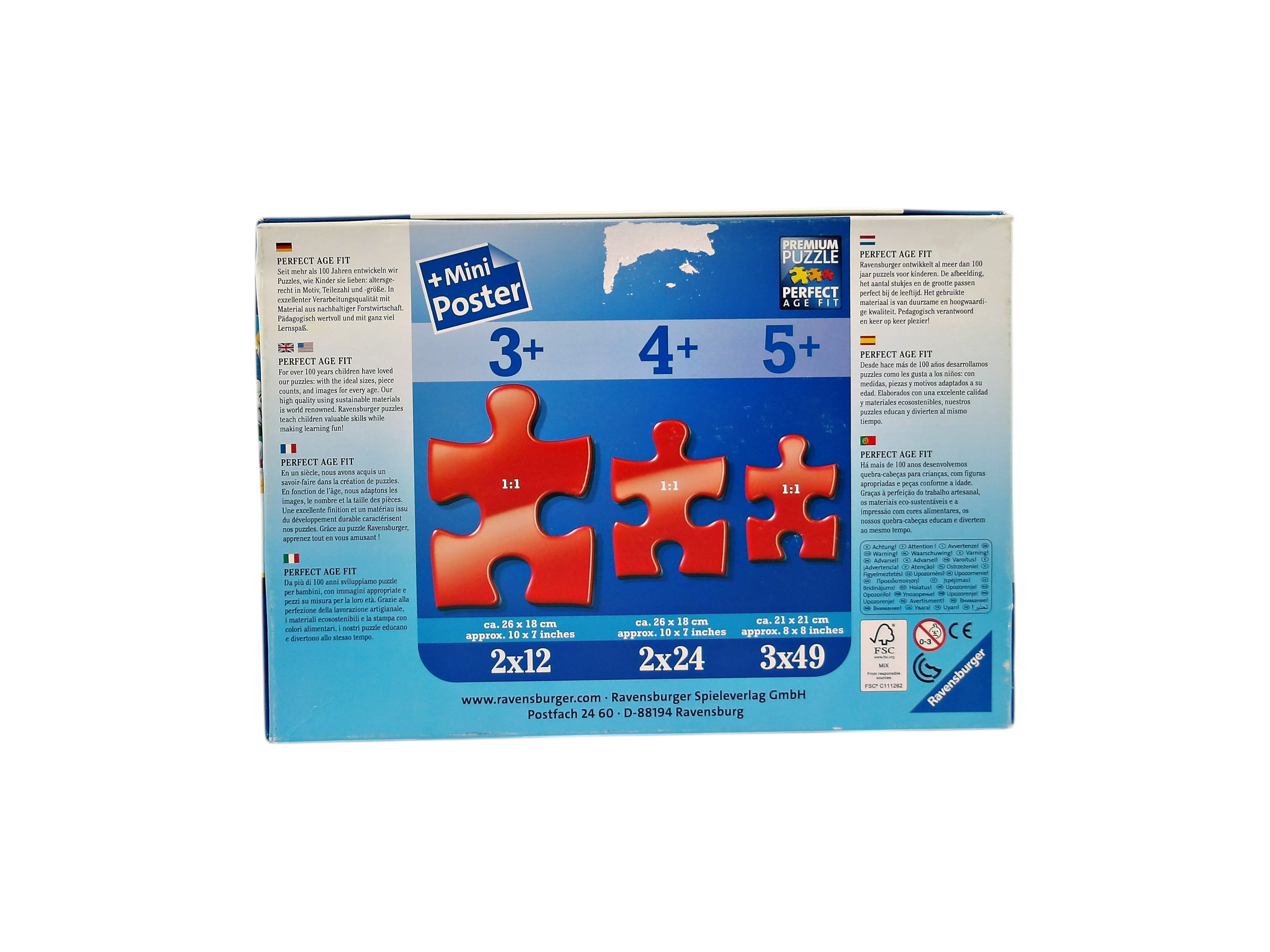 Puzzle - Pat'Patrouille - 3x49 pièces- Édition 2019 Comme neuf - Vue 2 - 