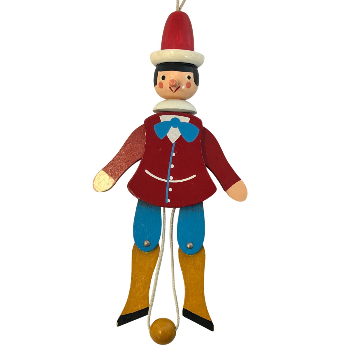 Acheter Jouet Pinocchio en bois Bon état - 11,00 € Jouet Pinocchio en bois Bon état - reconditionné disponible sur Label Emmaüs