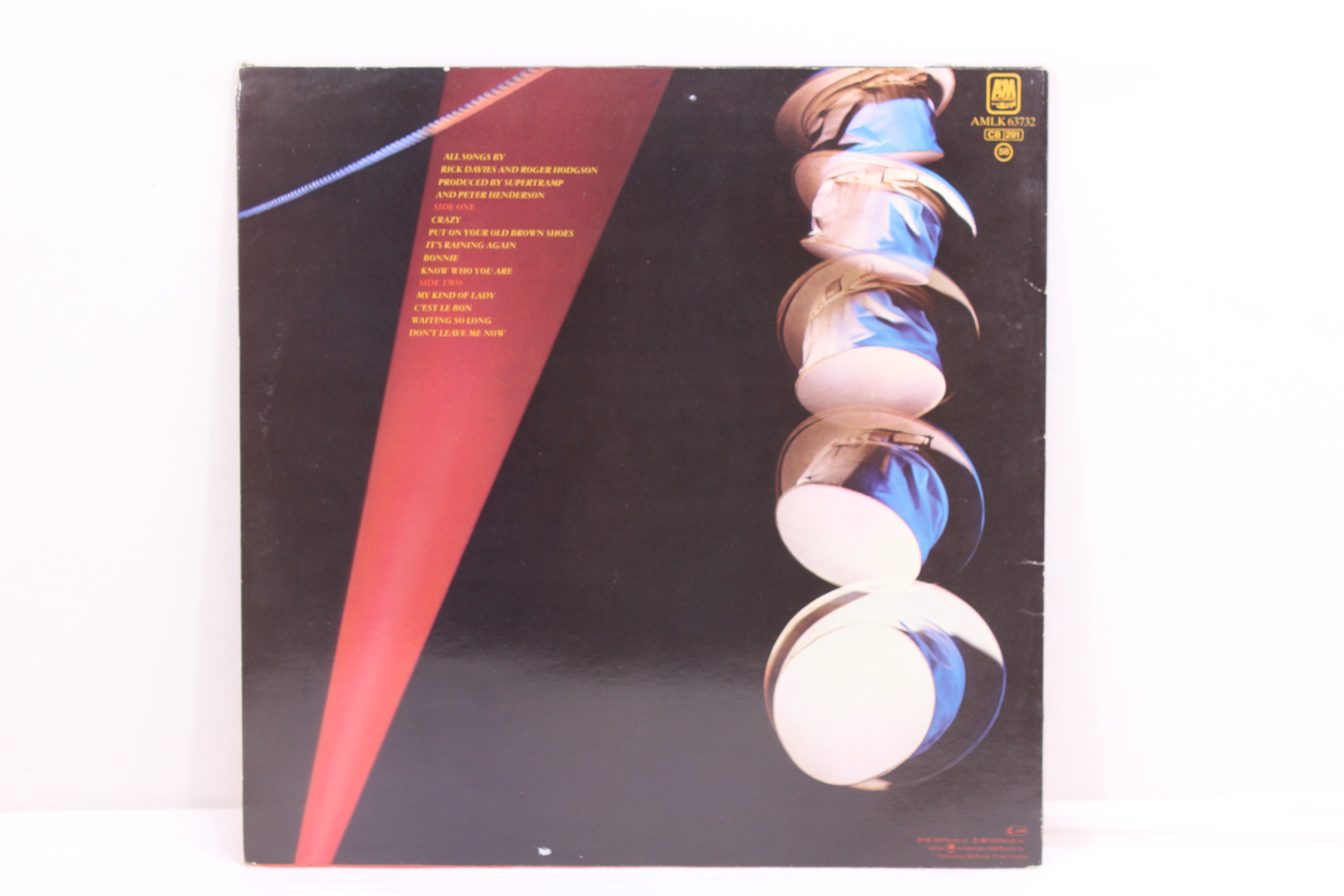 Vinyle 33T Supertramp 'famous last words' - AM Records 1982 Bon état - Vue 2 - 