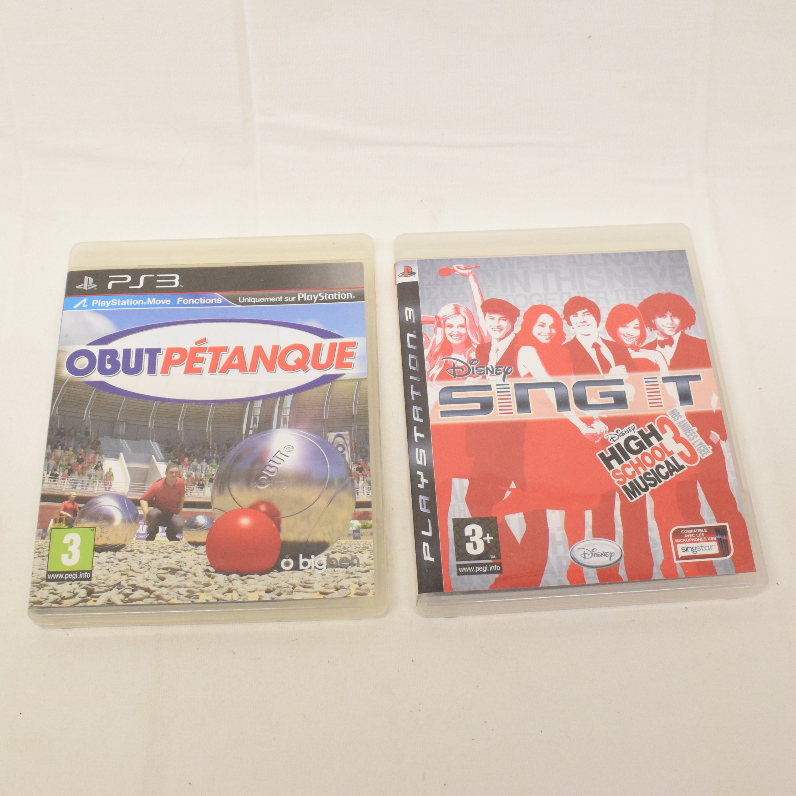 Lot de huit jeux pour console Sony Playstation 3 Bon état - Vue 3 - 