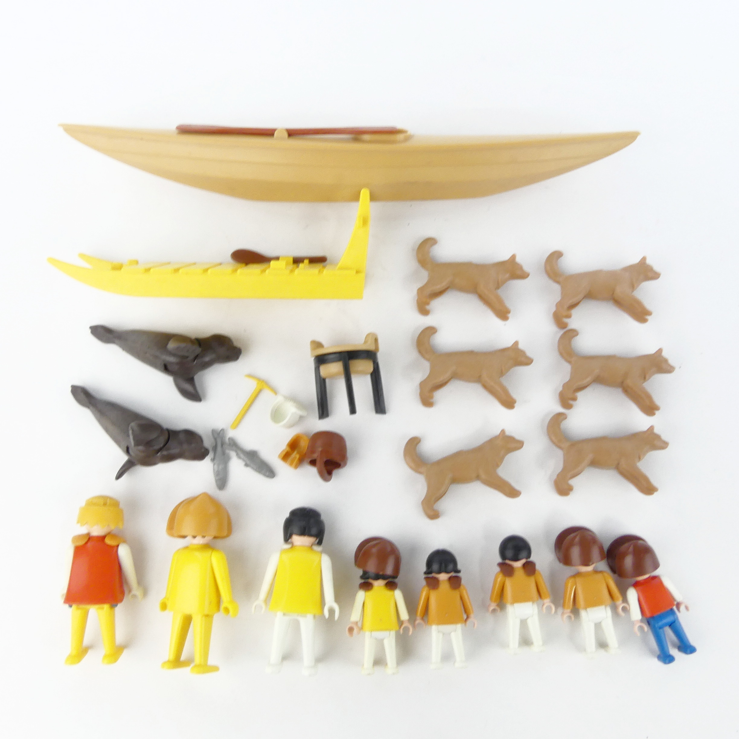 Ensemble Playmobil Polaire arctique esquimaux Bon état - Vue 3 - 