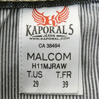 Jeans bleu - Homme -Kaporal -Taille 39 - Photo 3