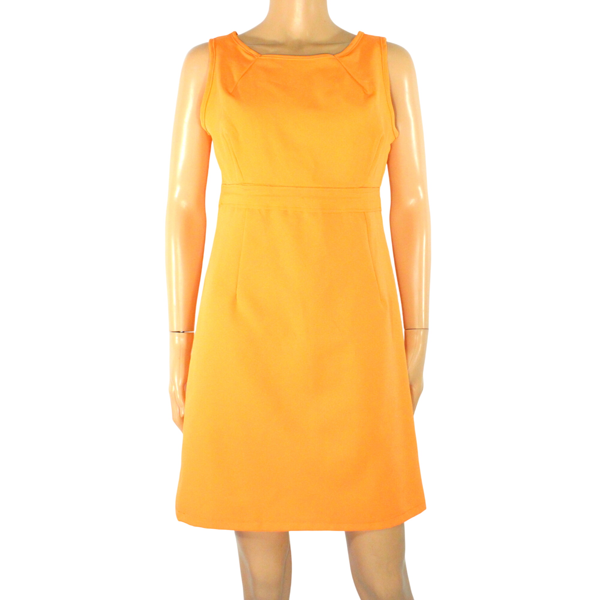 Robe Courte Orange Taille Estimée S /M - Photo 0