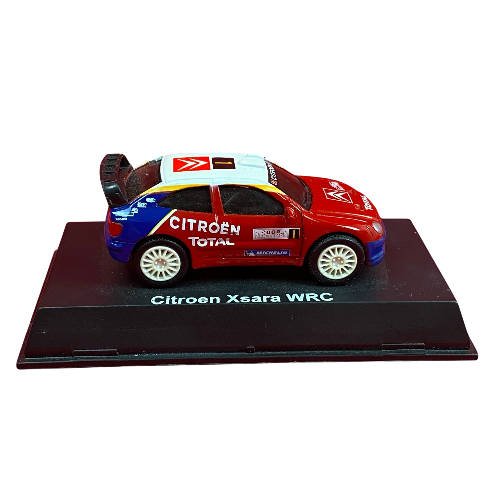 Acheter Voiture miniature Citroen Xsara WRC - Rallye Monte-Carlo 2005 - 15,00 € Voiture miniature Citroen Xsara WRC - Rallye Monte-Carlo 2005 - reconditionné disponible sur Label Emmaüs