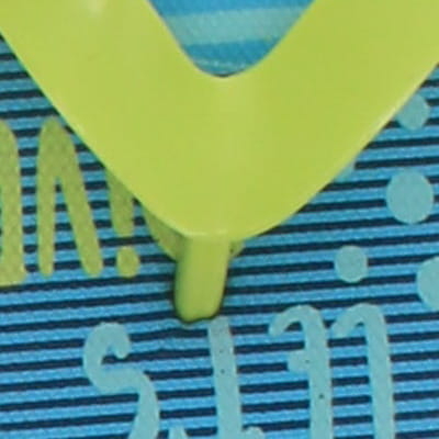 Tongs bleues et vertes imprimées - Enfant - LET'S DIVE - Pointures 24 - Photo 3