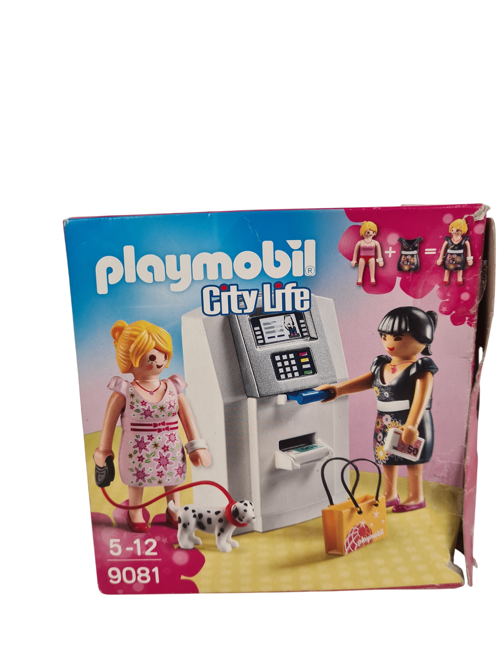 Playmobil - City Life - 2 personnages et des accessoires - 5-12 ans 14x14cm État correct - Vue 2 - 