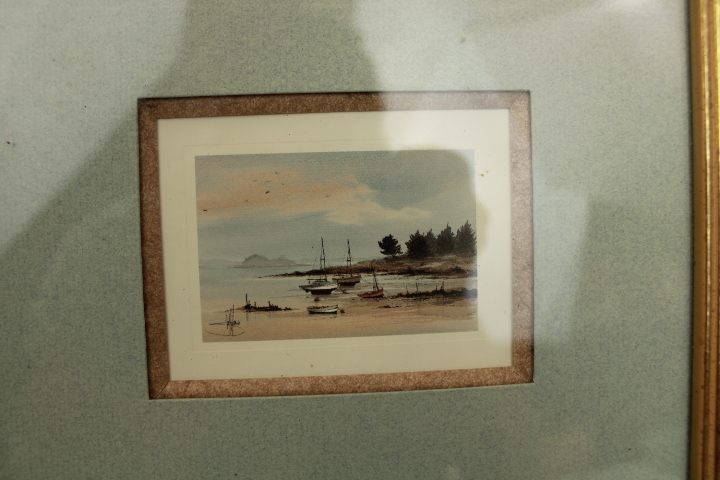 3 cadres dorés -motifs de bateaux - Photo 2