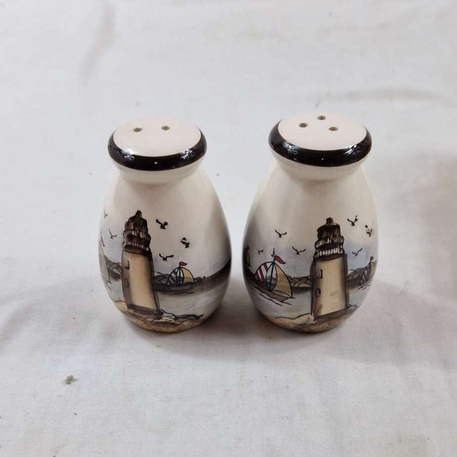 Set à condiments huile vinaigre sel poivre Comme neuf - Vue 3 - 