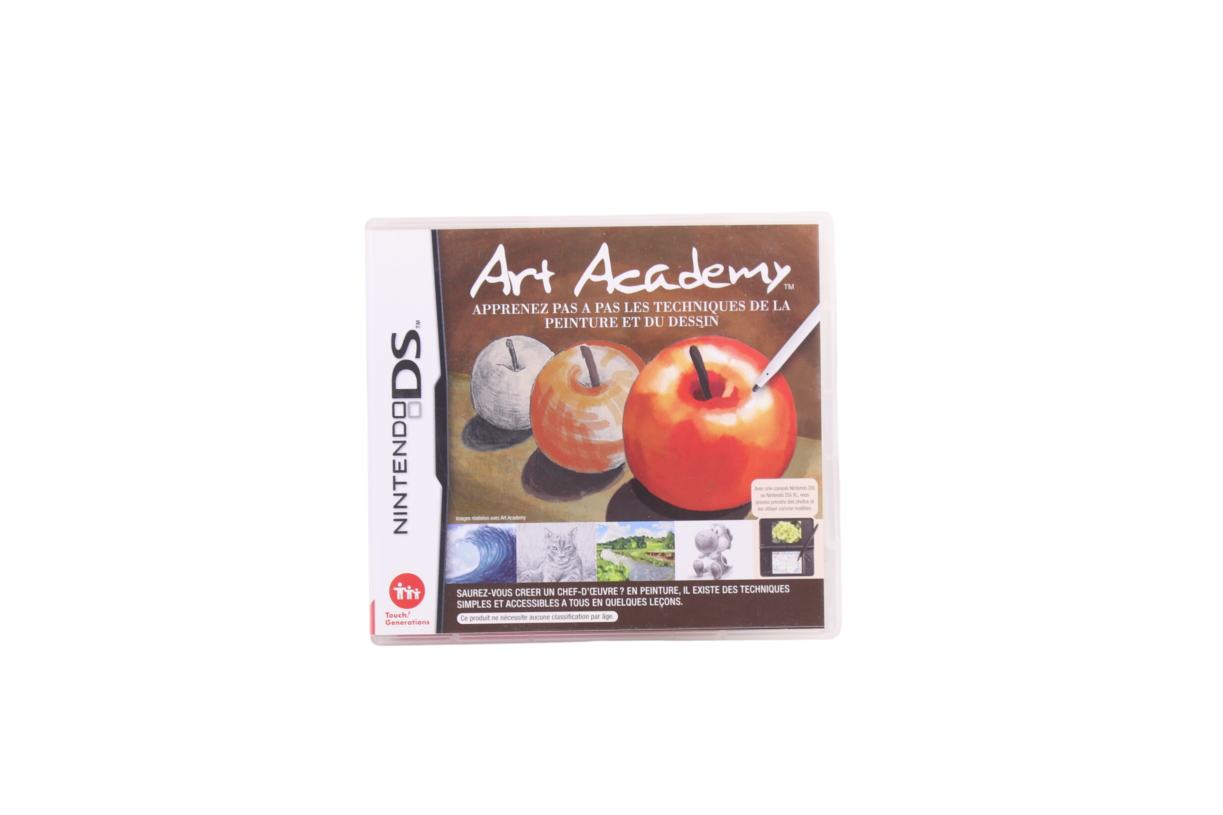 Acheter Cartouche de jeu vidéo + boite 'Art Academy' - Nintendo DS Bon état - 12,00 € Cartouche de jeu vidéo + boite 'Art Academy' - Nintendo DS Bon état - reconditionné disponible sur Label Emmaüs