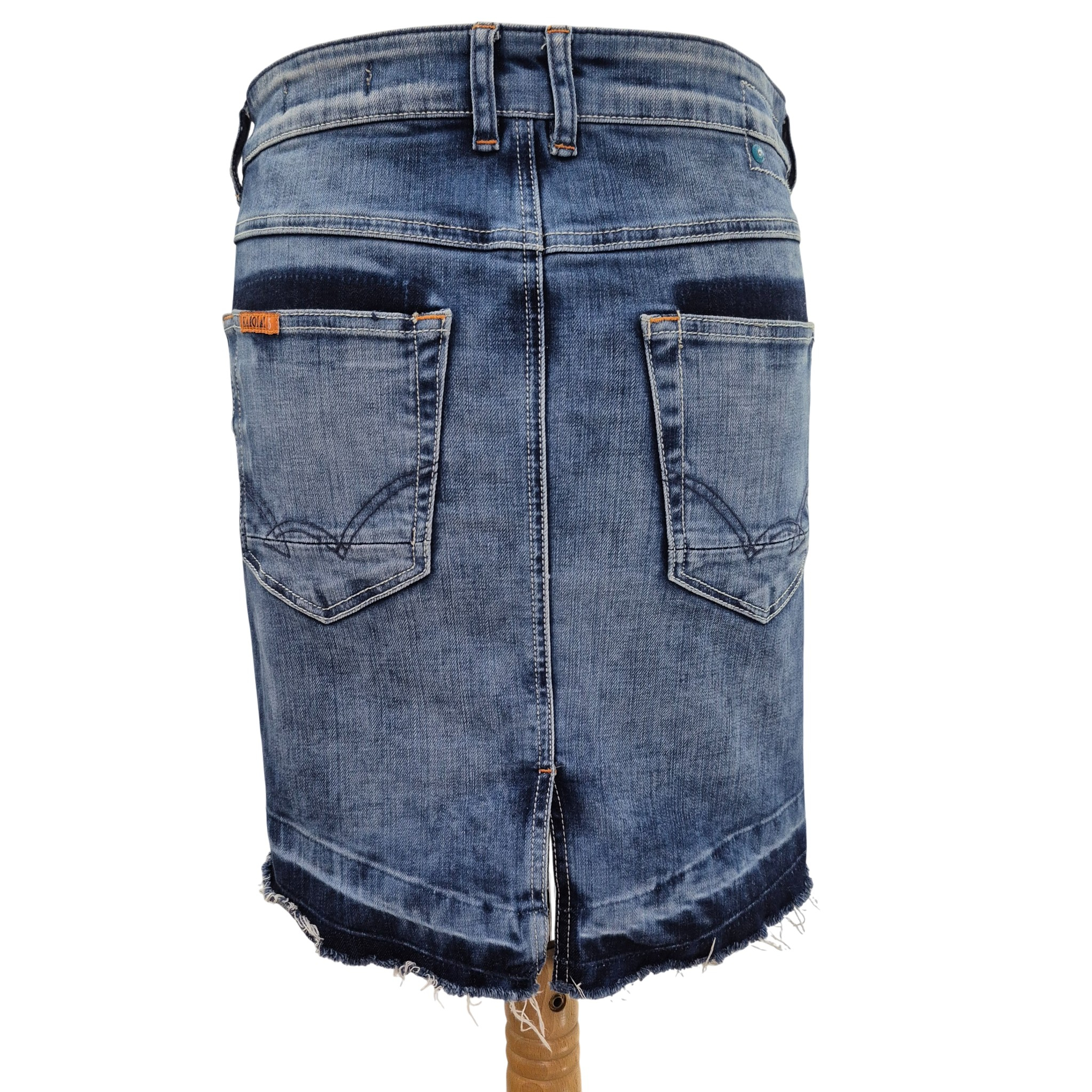 Jupe en jean - Kaporal - T38 - Photo 2